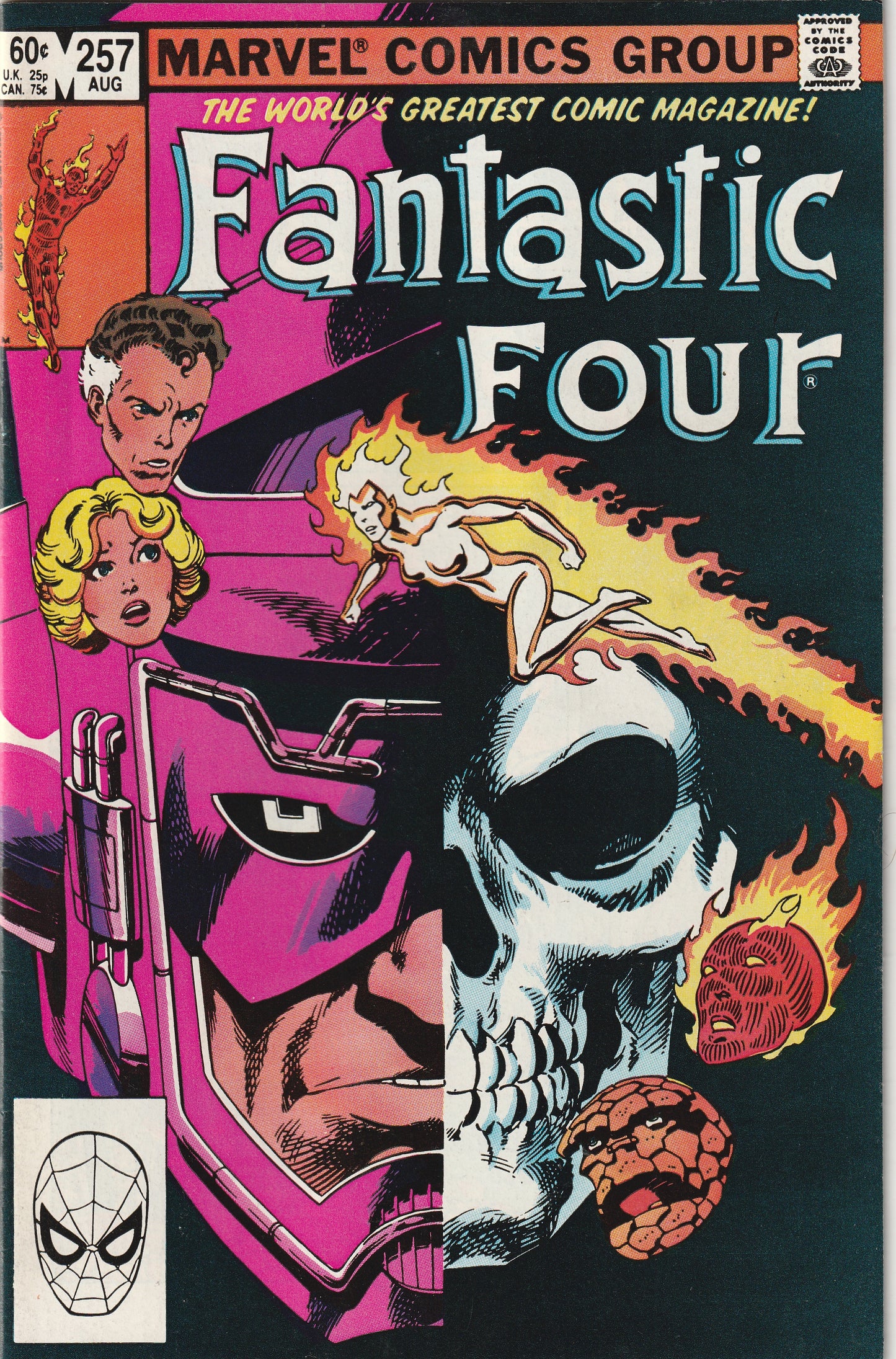 Fantastic Four #257 (1983) - Death of Empress R'Klll
