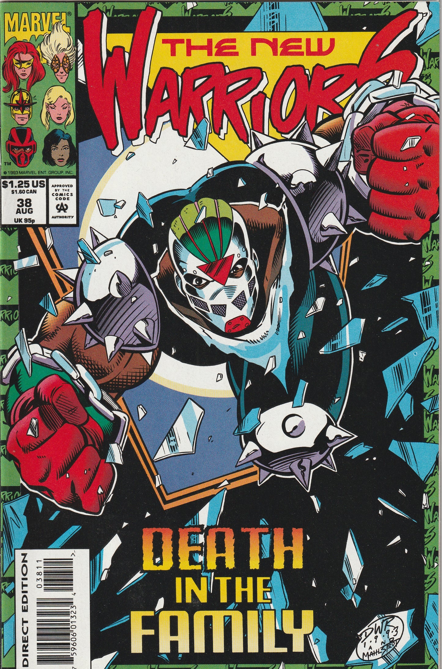 The New Warriors #38 (1993)