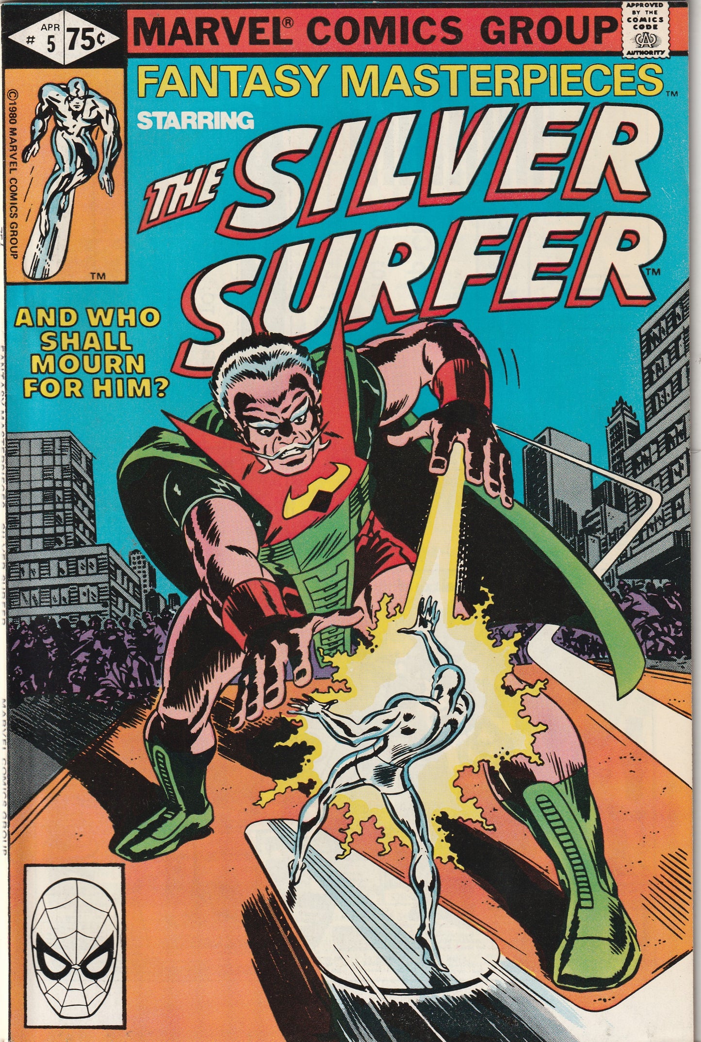 Fantasy Masterpieces Starring Silver Surfer #5 (Vol 2, 1980)