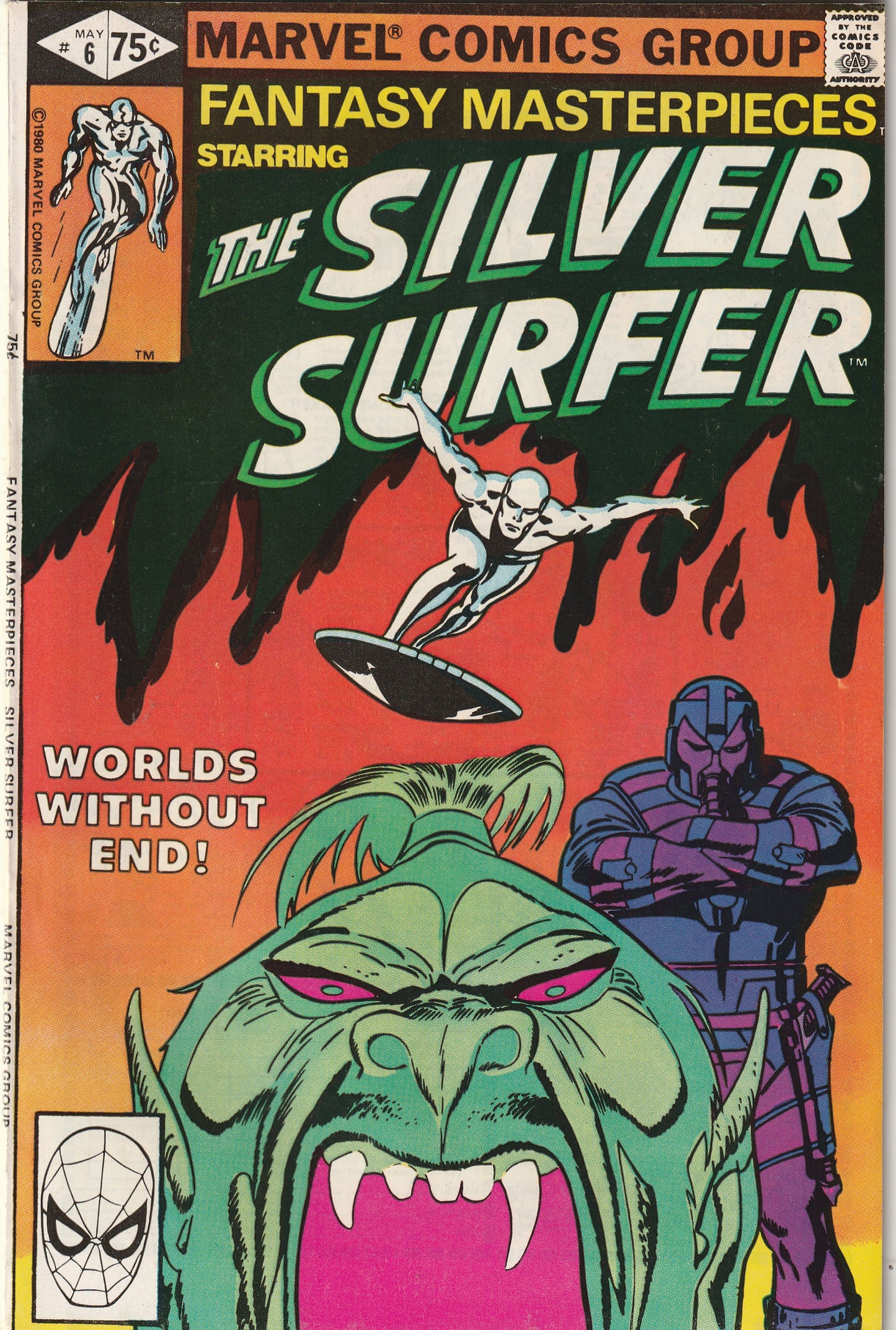 Fantasy Masterpieces Starring Silver Surfer #6 (Vol 2, 1980)