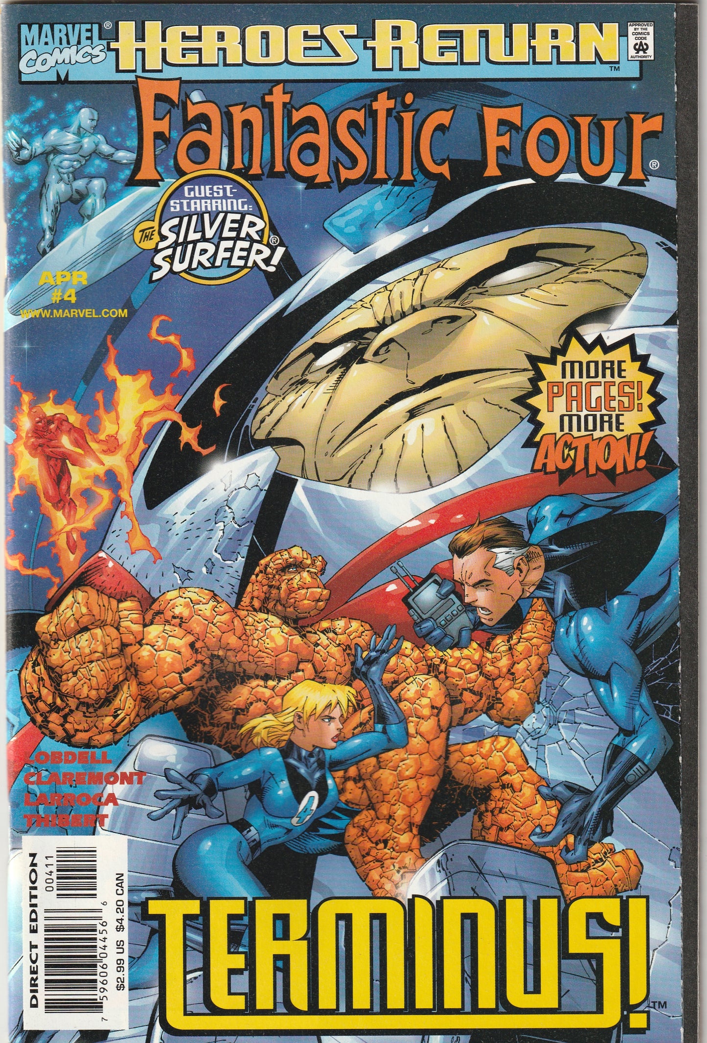 Fantastic Four #4 (1998) - Heroes Return