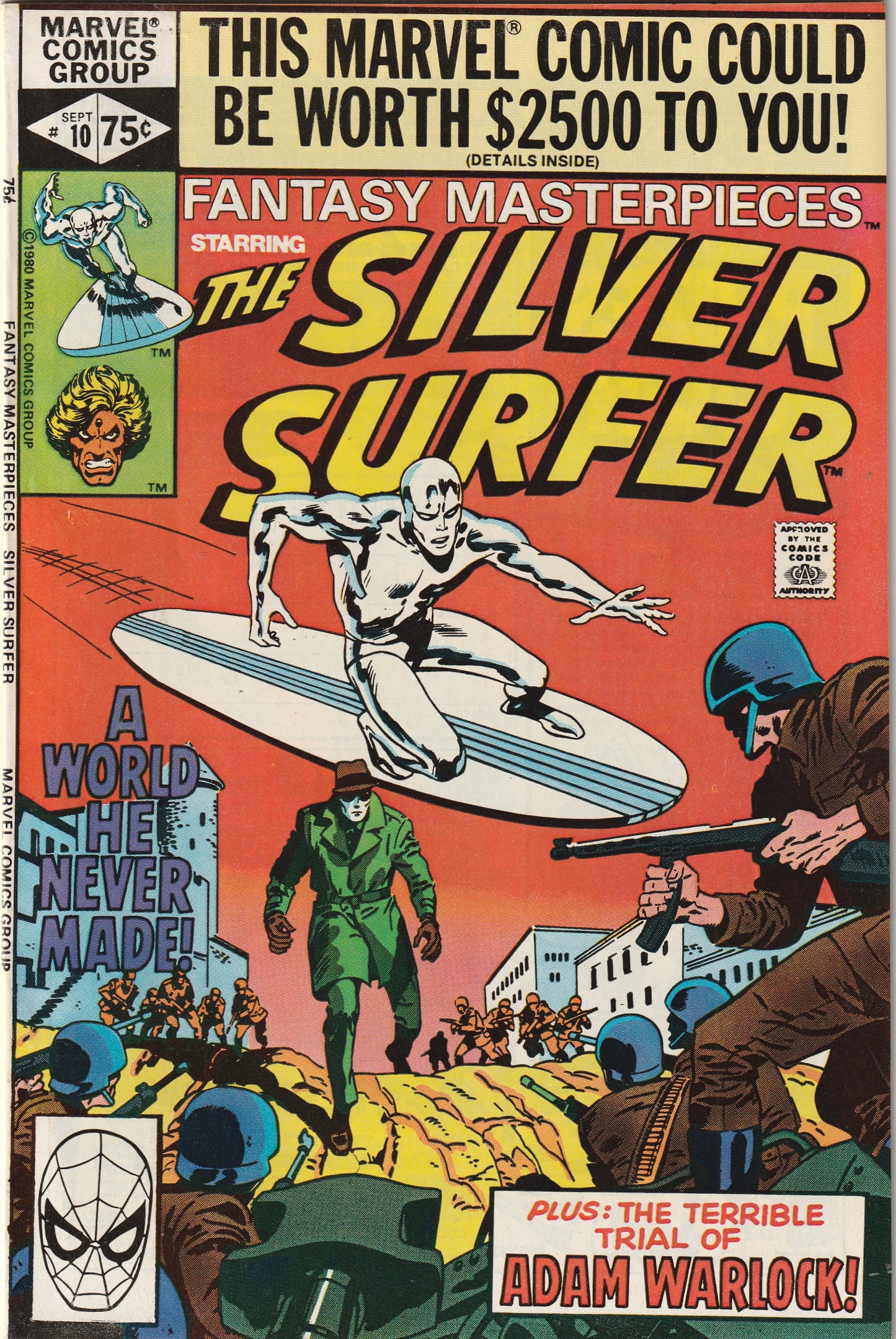 Fantasy Masterpieces Starring Silver Surfer #10 (Vol 2, 1980)