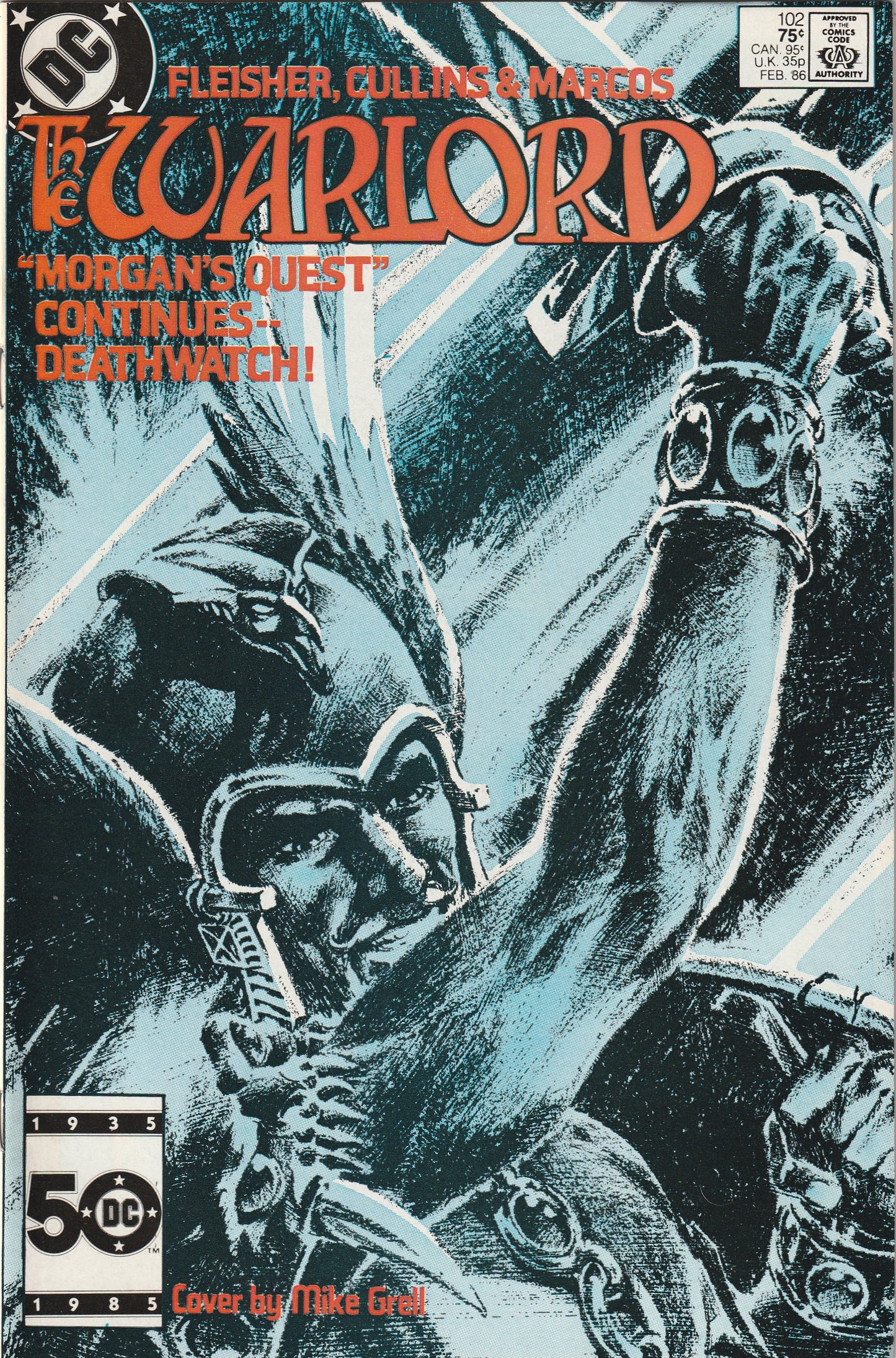 Warlord #102 (1986)