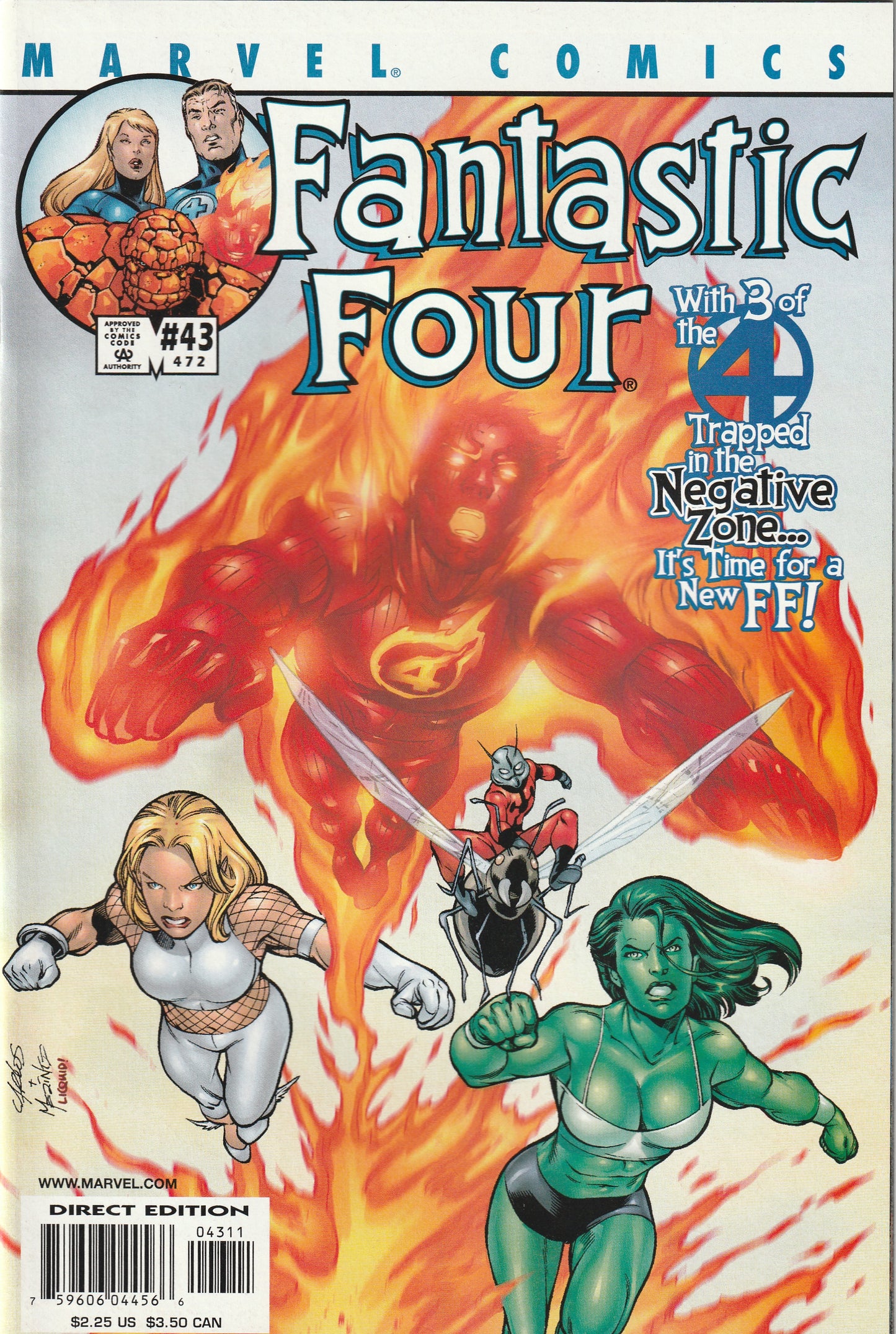 Fantastic Four #43 (#472) (Volume 3, 2001)