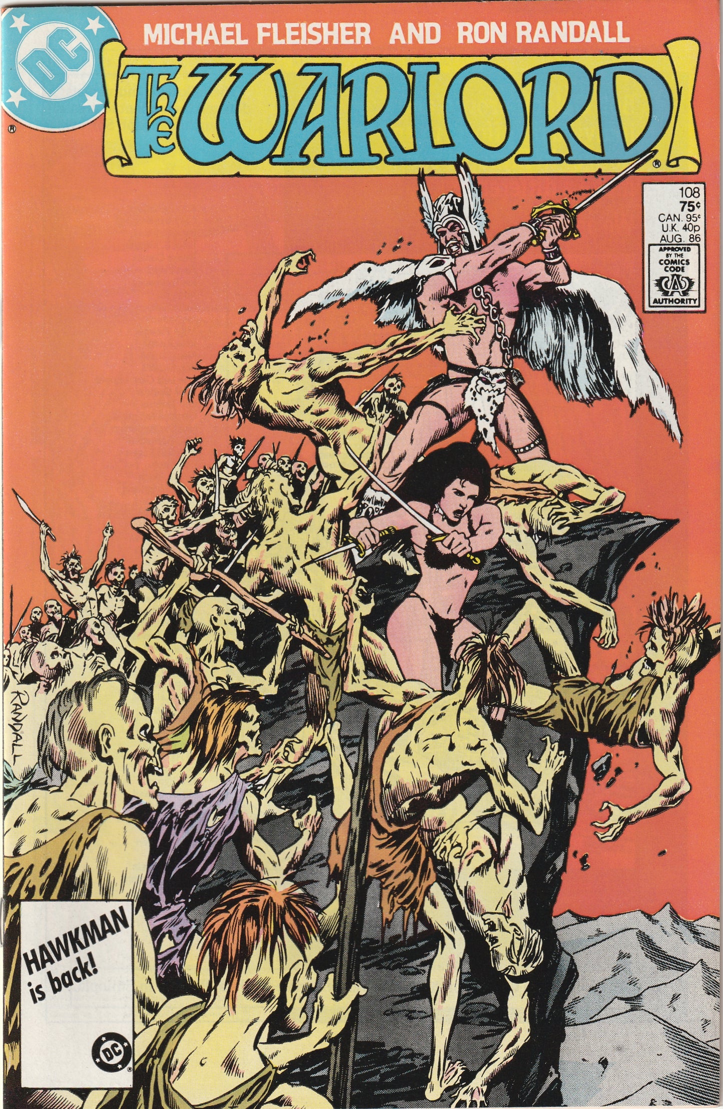 Warlord #108 (1986)