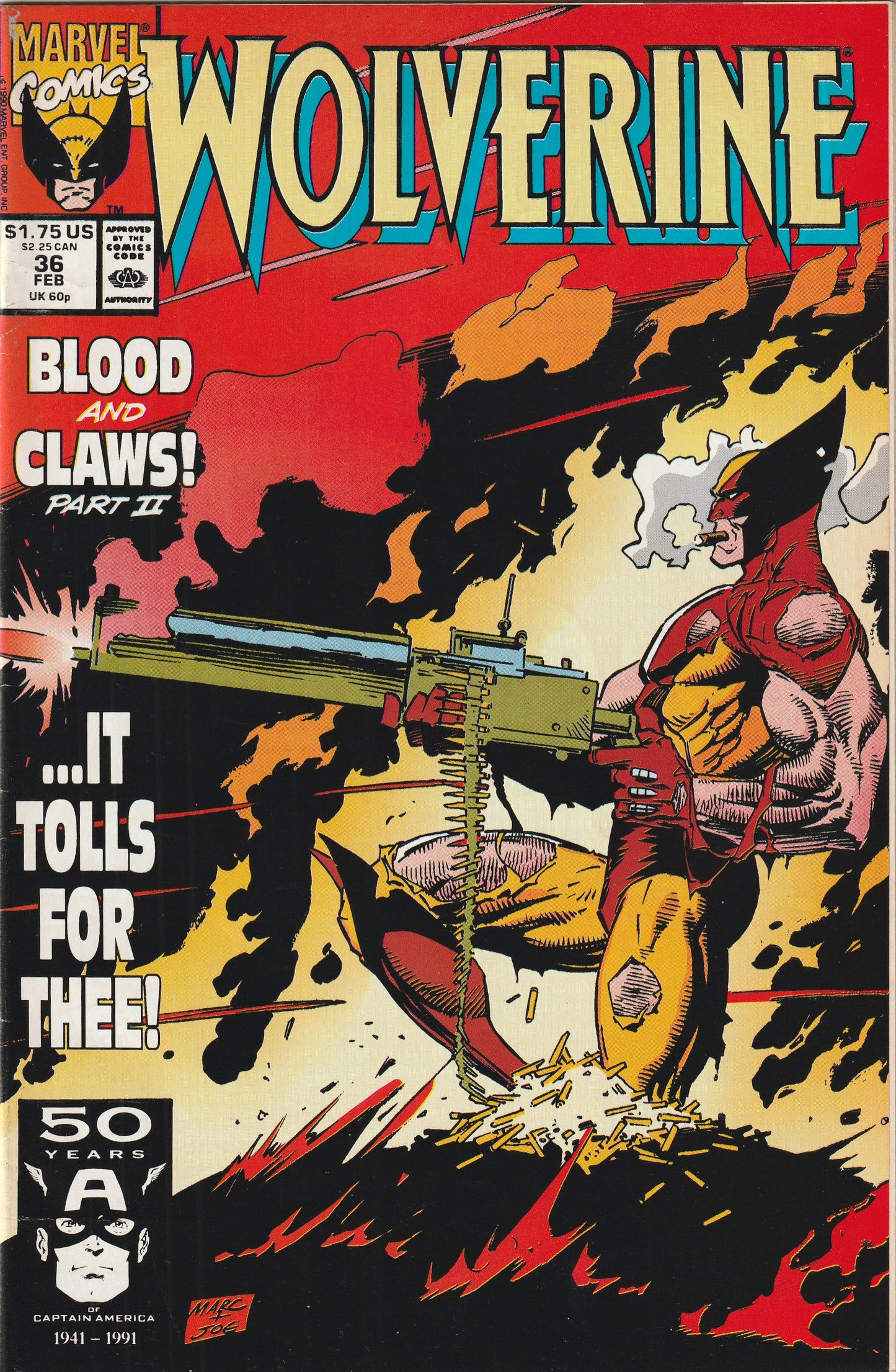 Wolverine #36 (1991)