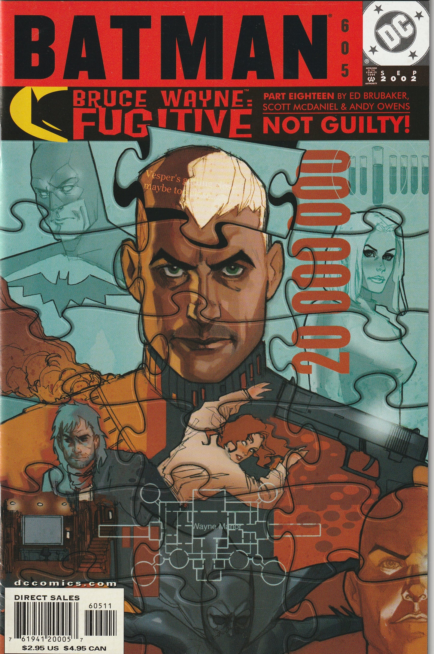 Batman #605 (2002) - Ed Brubaker - Murderer of Vesper Fairchild revealed