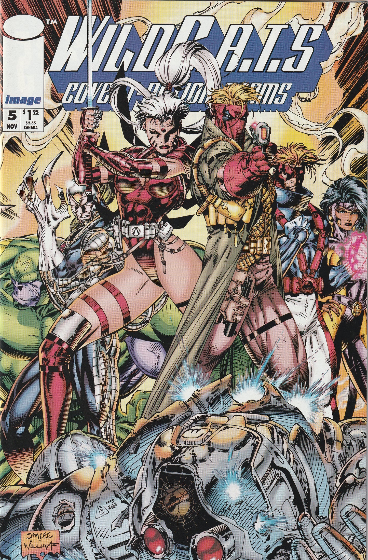 WILDC.A.T.S.: Covert Action Teams #5 (1993) - Jim Lee