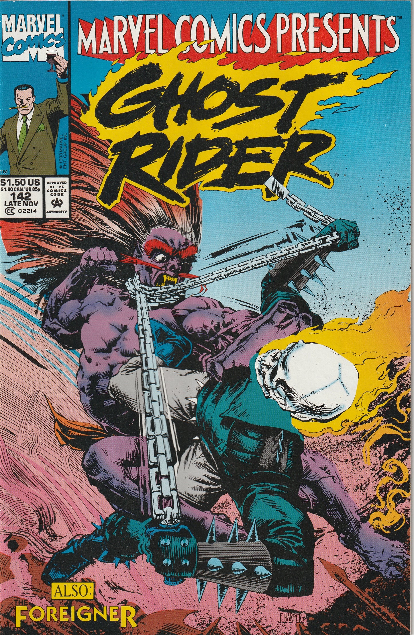 Marvel Comics Presents #142 (1993) - Wolverine, Spellbound, Ghost Rider