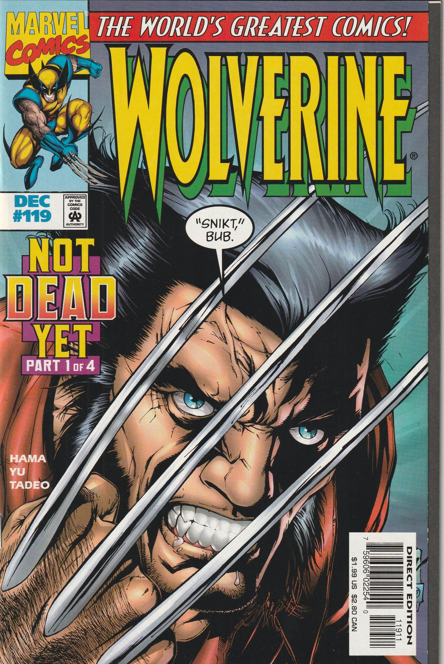 Wolverine #119 (1997)