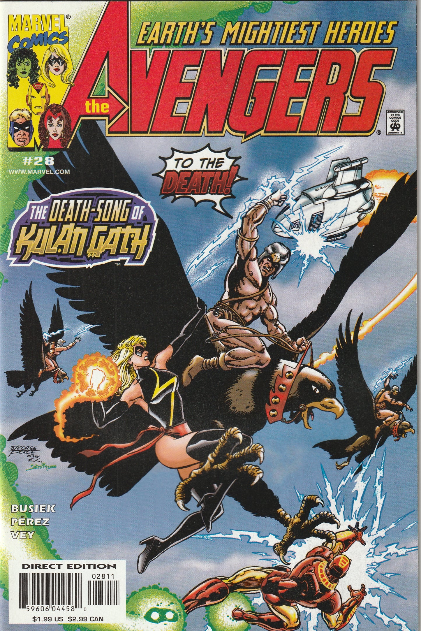 Avengers (Vol 3) #28 (2000) - New line-up