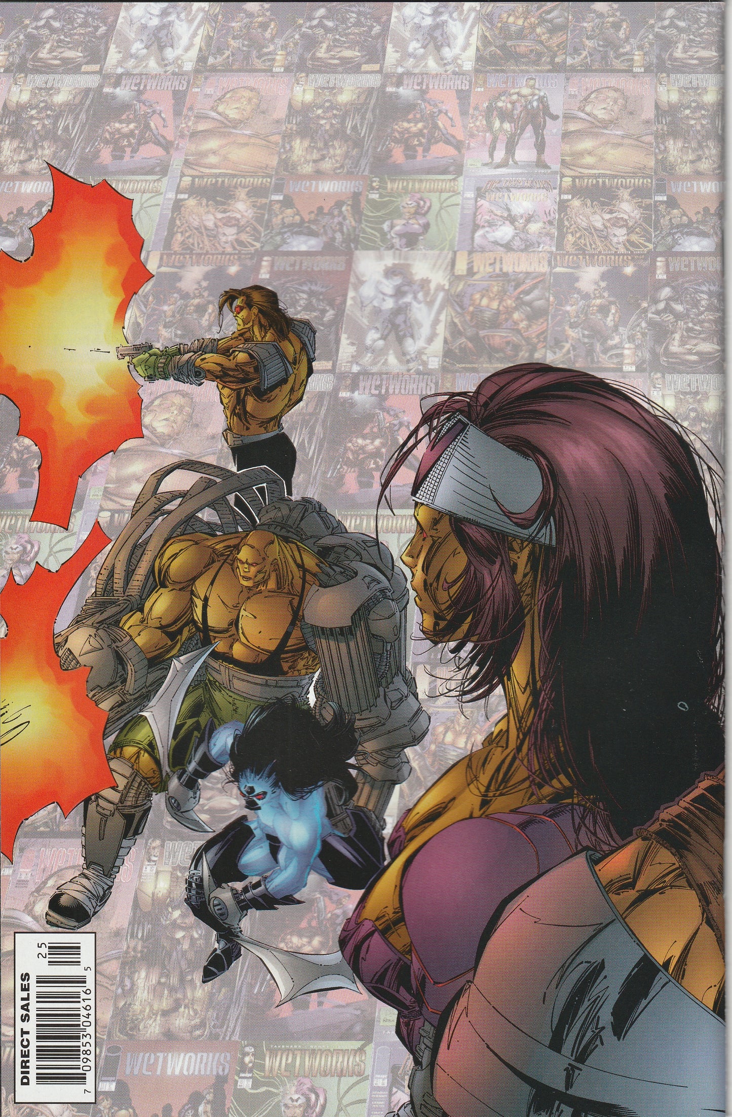 Wetworks #25 (1997) - Light background