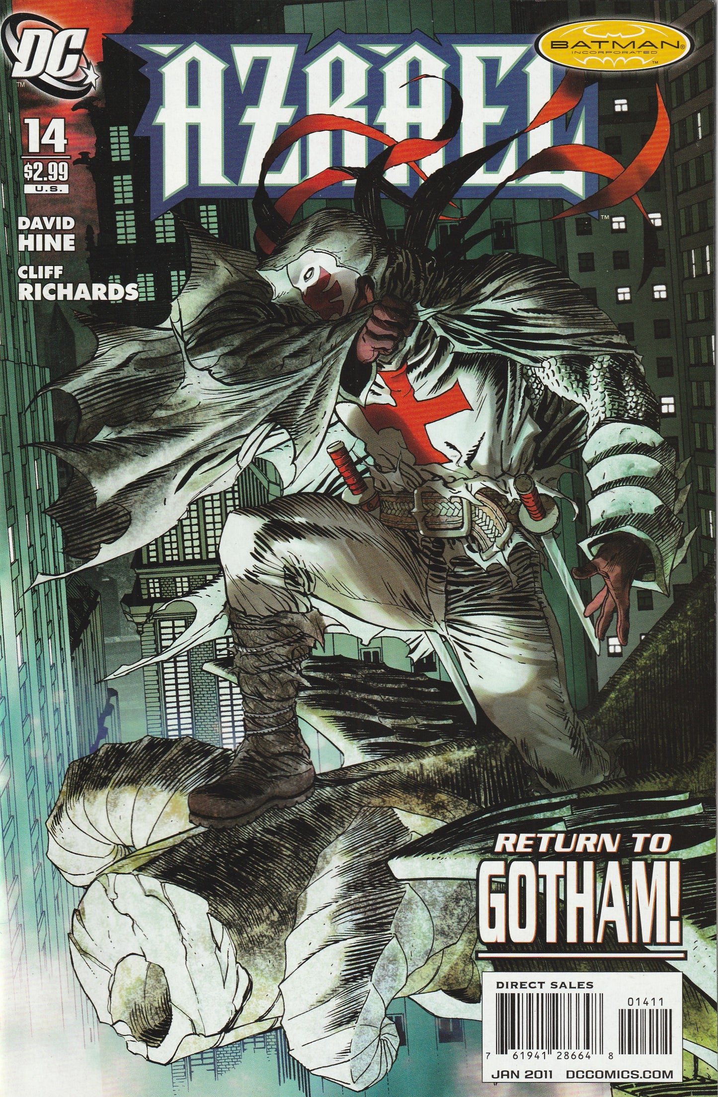 Azrael #14 (Volume 2, 2011)