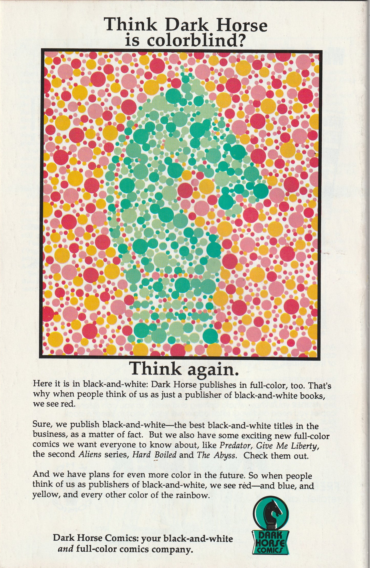 Dark Horse Presents #34 (1989)