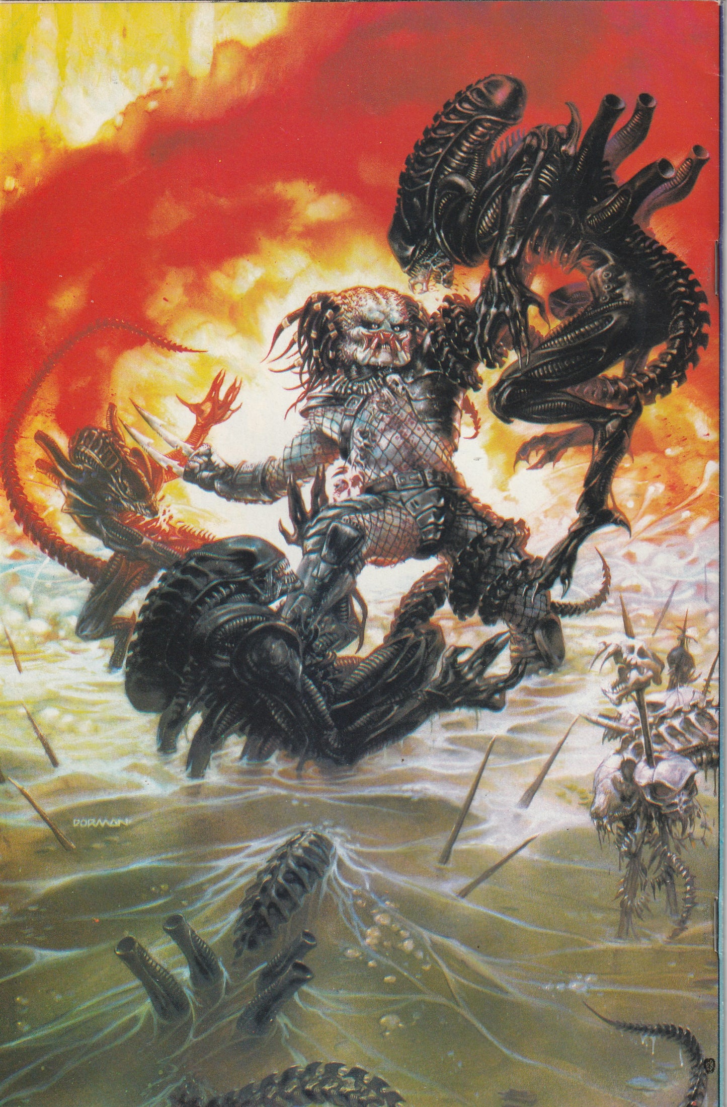 Dark Horse Presents #36 (1990) - 1st appearance of Aliens vs. Predator