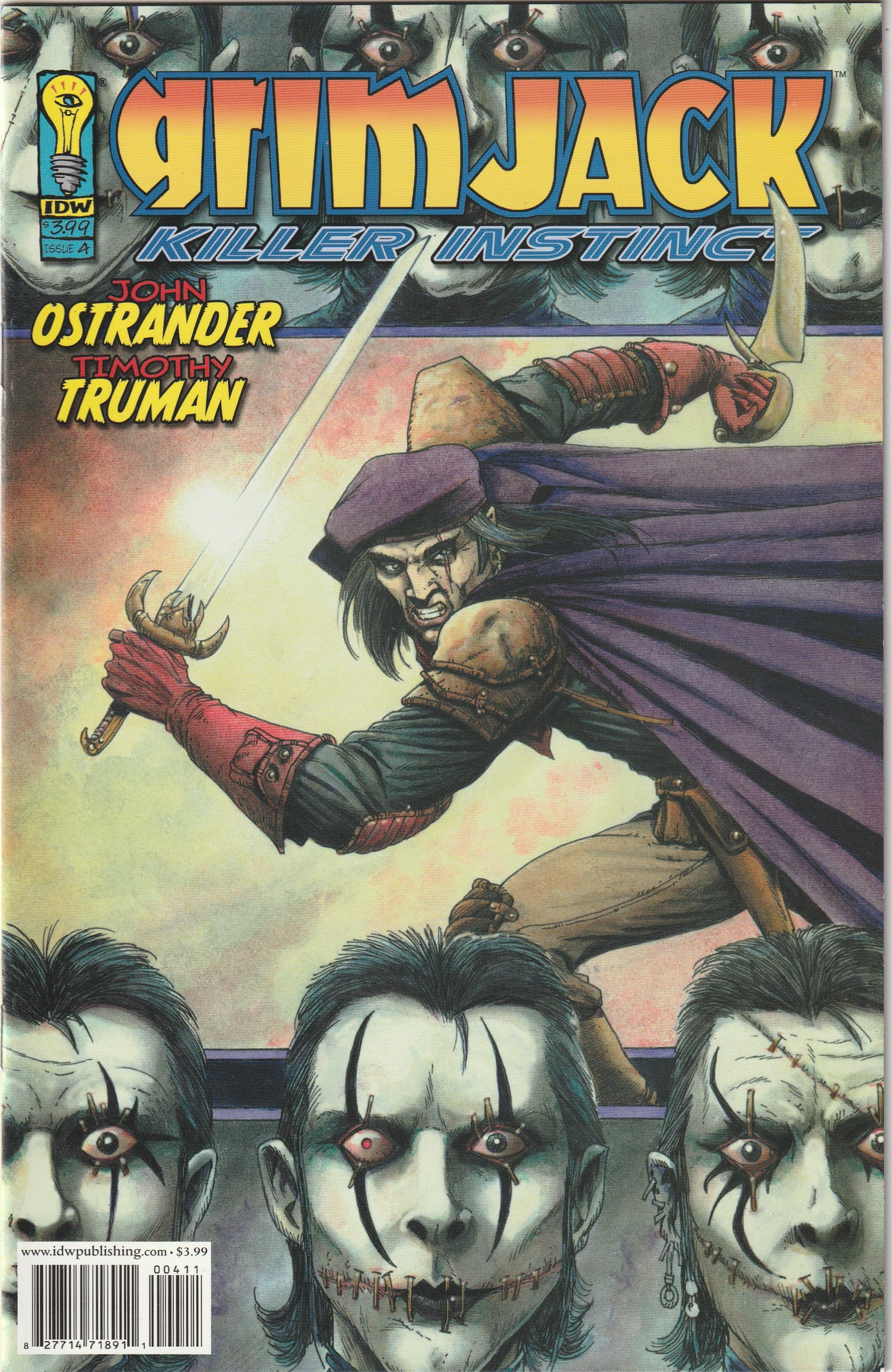 Grim Jack: Killer Instinct (2004-2005) - 6 issue mini series