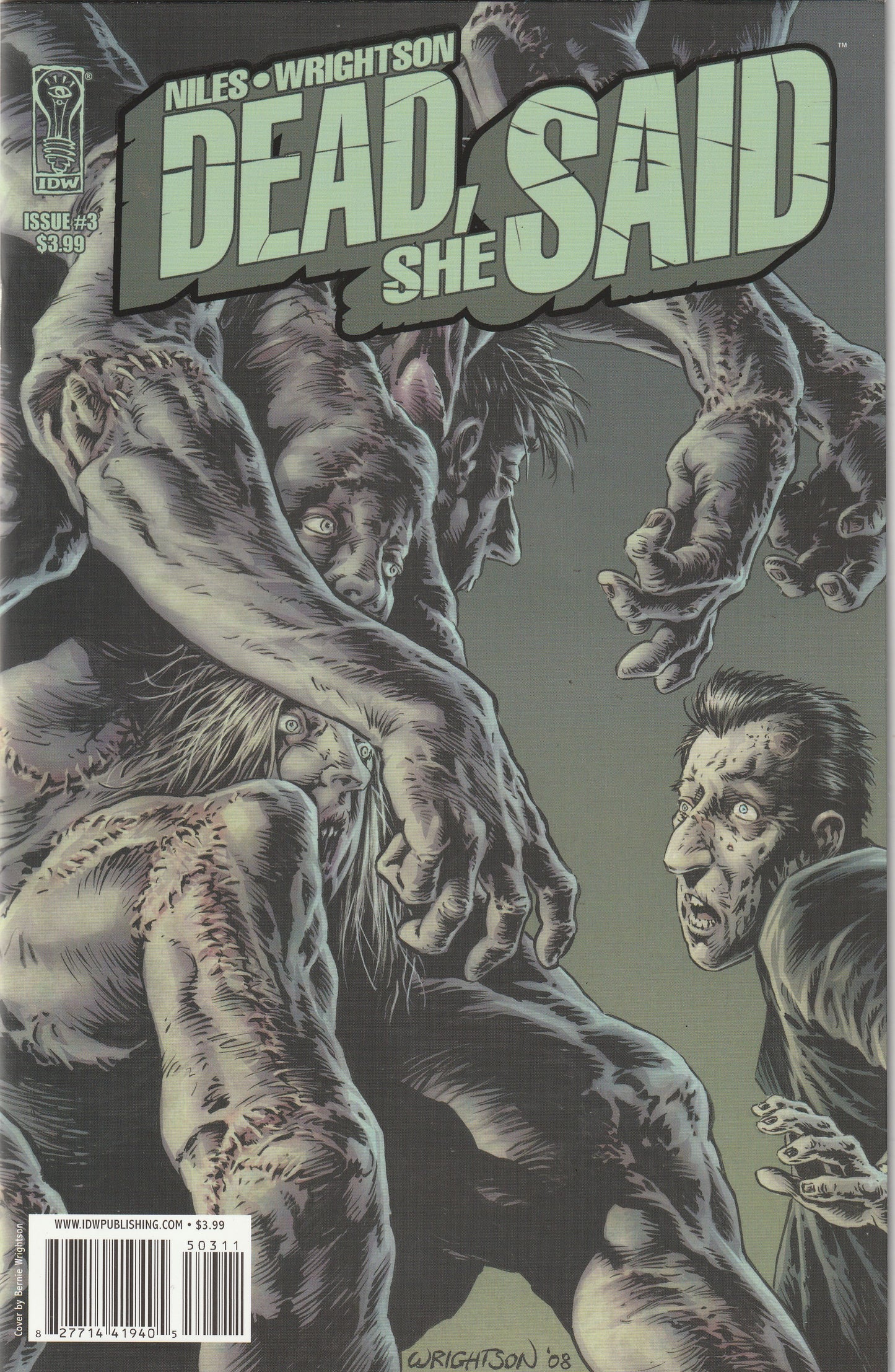 Dead, She Said (2008) - 3 issue mini series