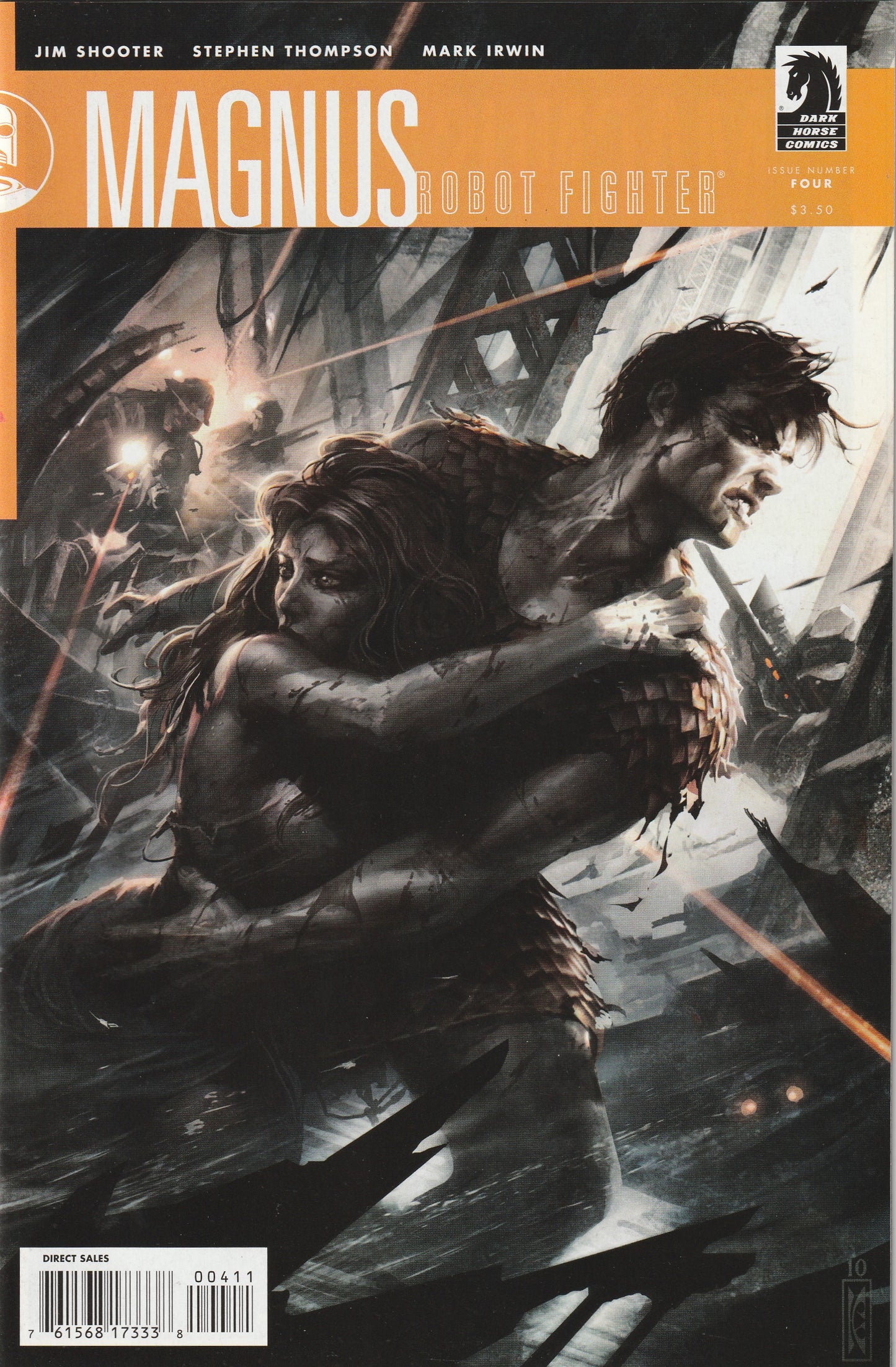 Magnus Robot Fighter (2010-2011) - 4 issue mini series