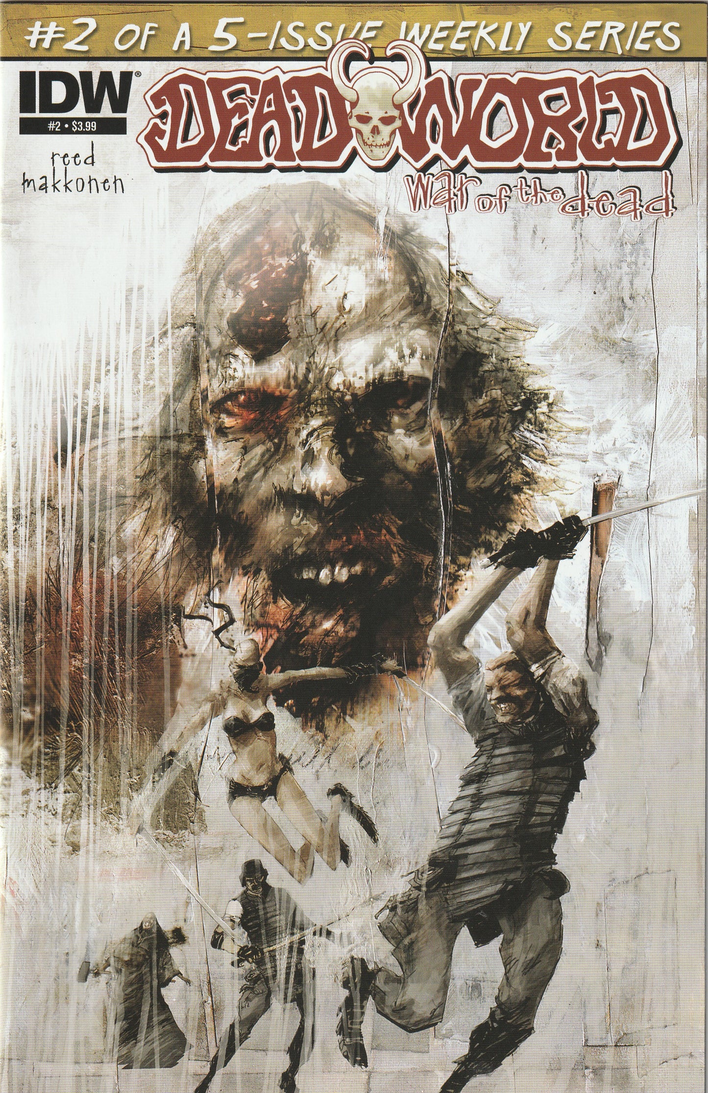Deadworld: War of the Dead (2012) - 5 issue mini series