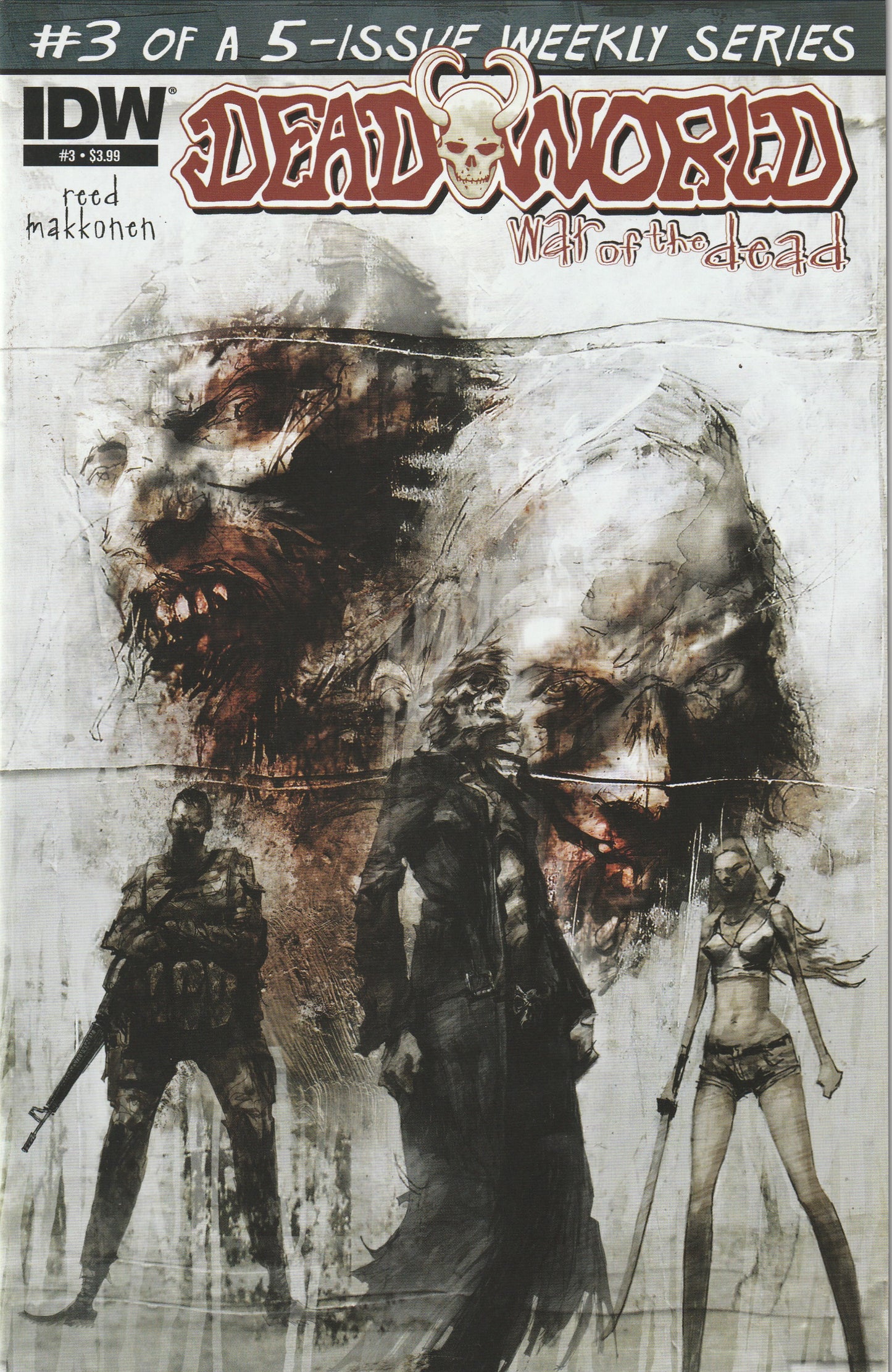 Deadworld: War of the Dead (2012) - 5 issue mini series