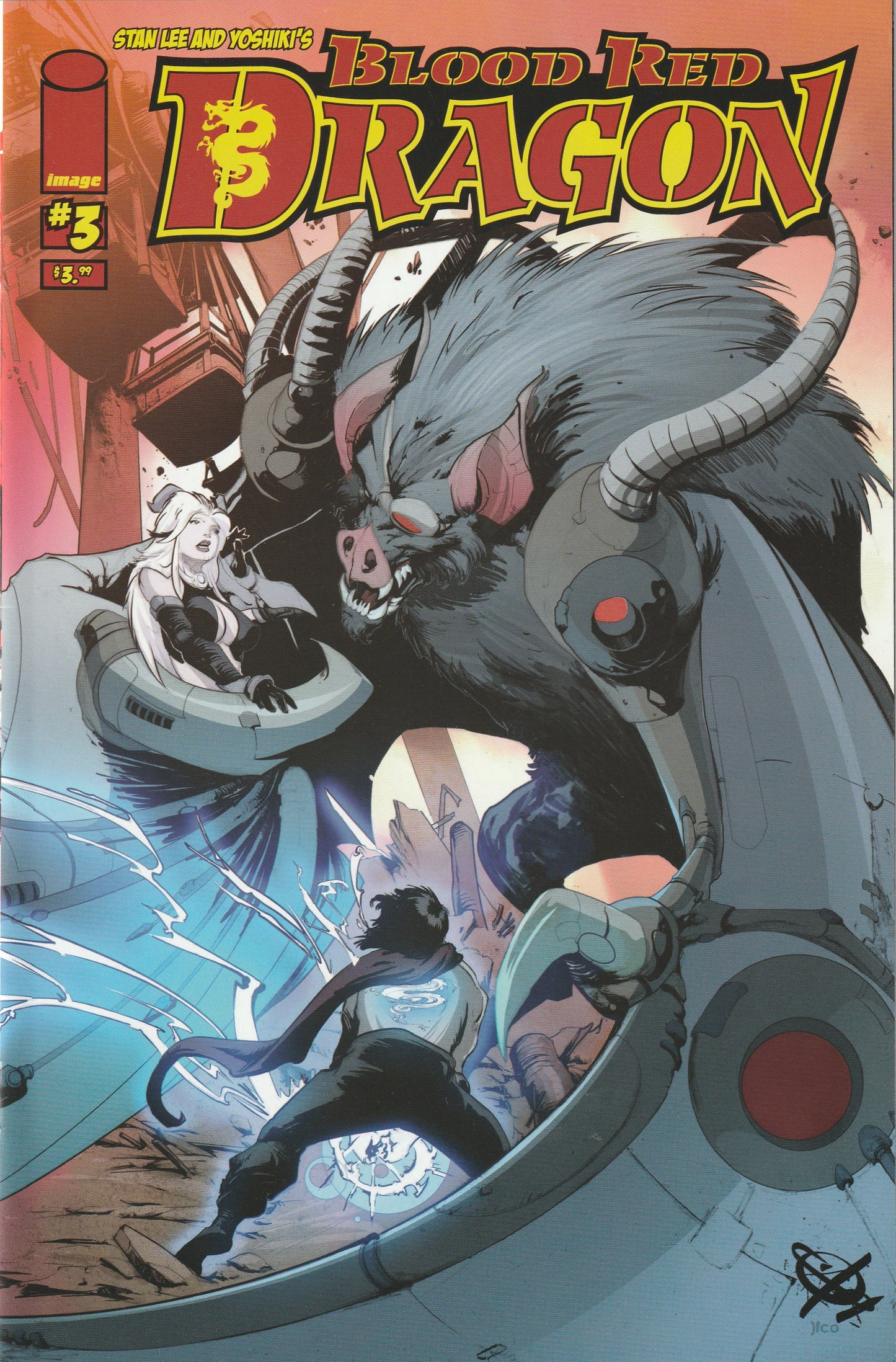Blood Red Dragon (2011) - 3 issue series