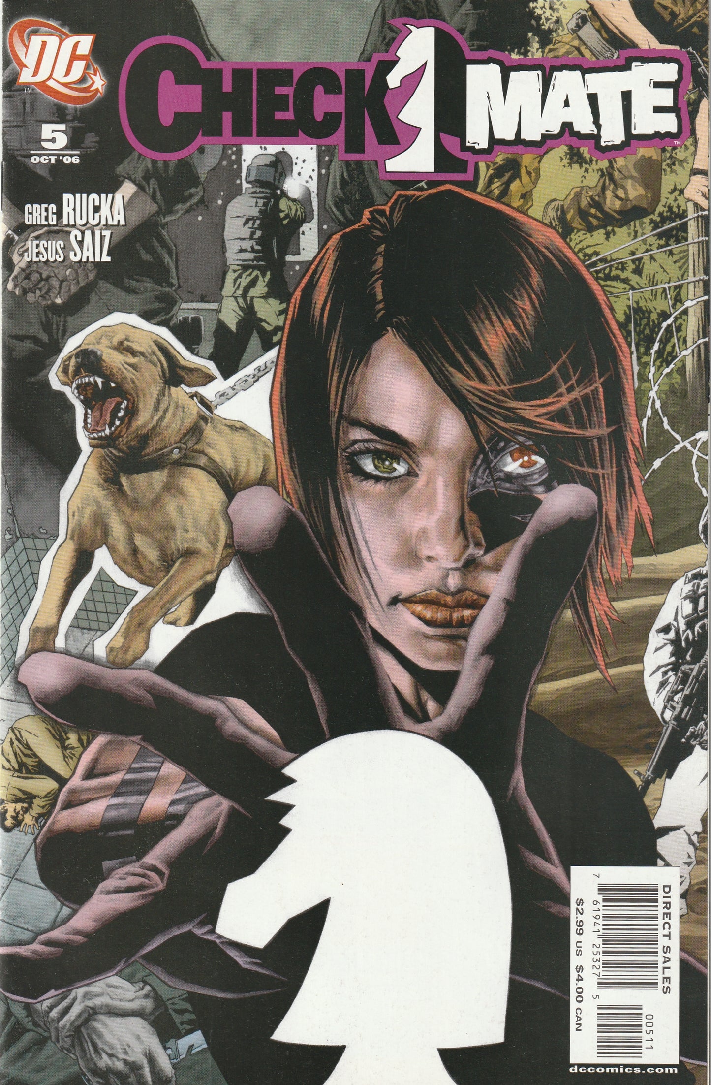 Checkmate #5 (2006) - Greg Rucka