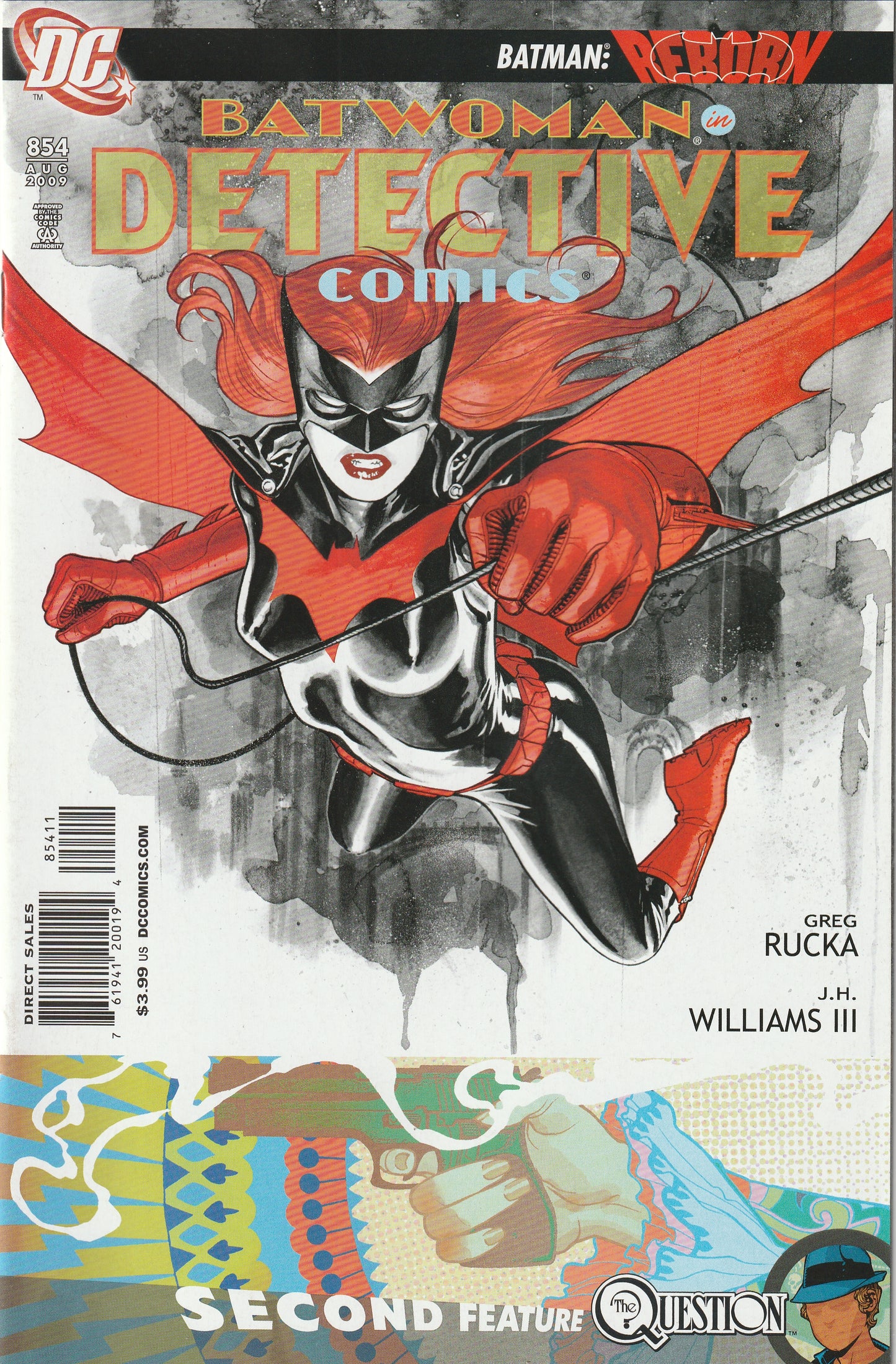 Detective Comics #854 (2009) - 1st Appearance of Elizabeth Kane known as Alice