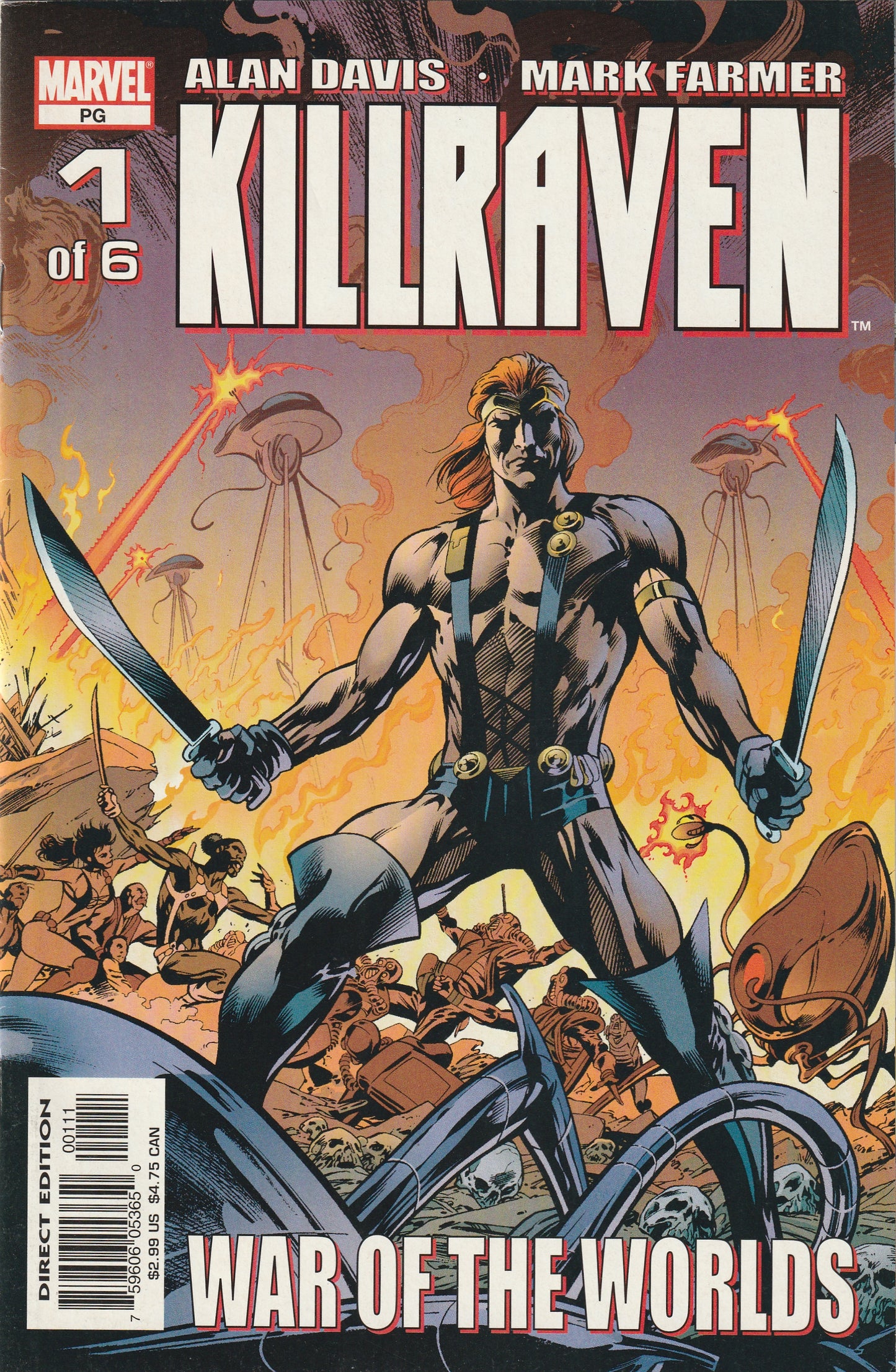Killraven (2002-2003) - 6 issue mini series