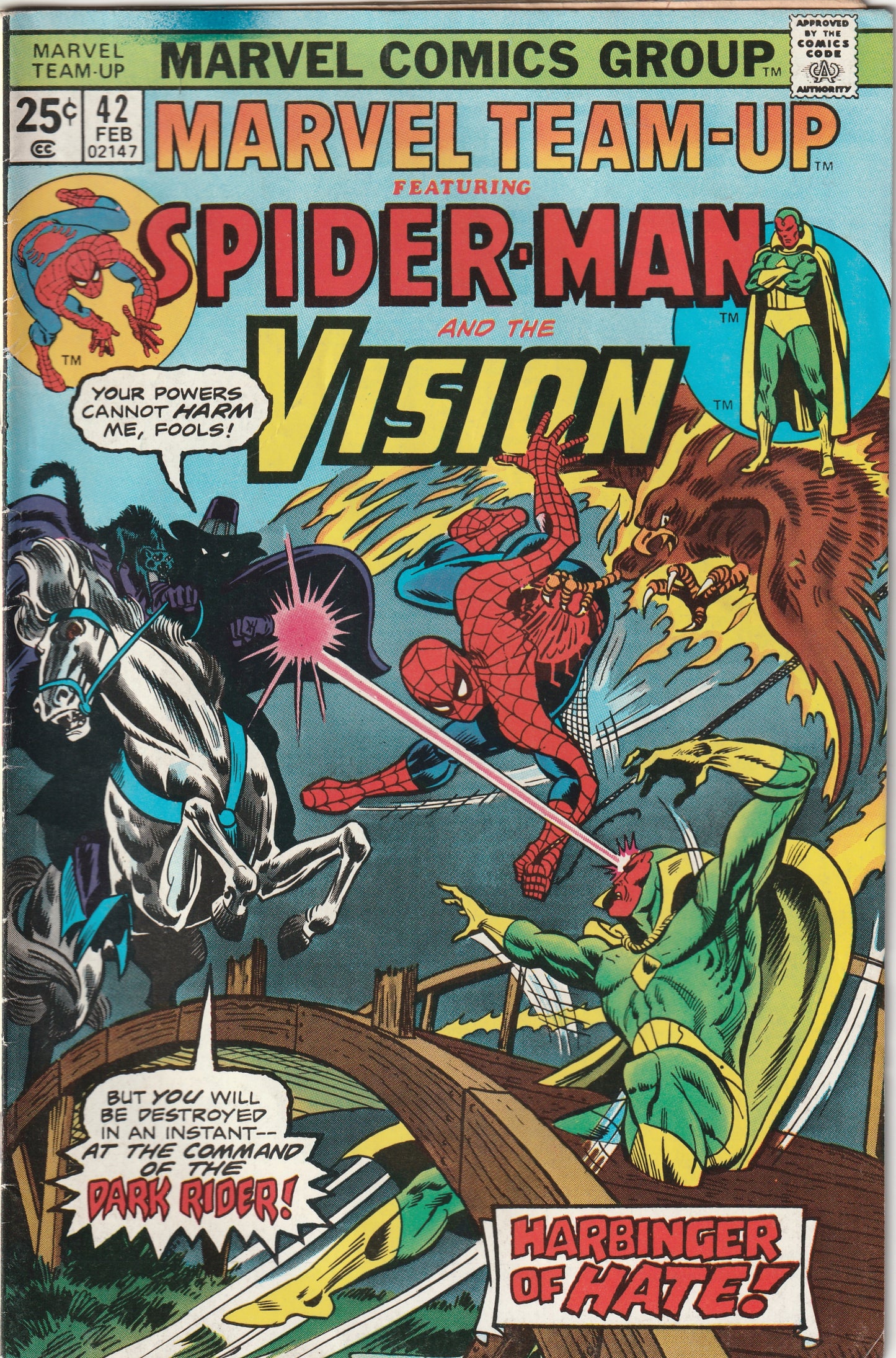 Marvel Team-Up #42 (1976) - Spider-Man & The Vision