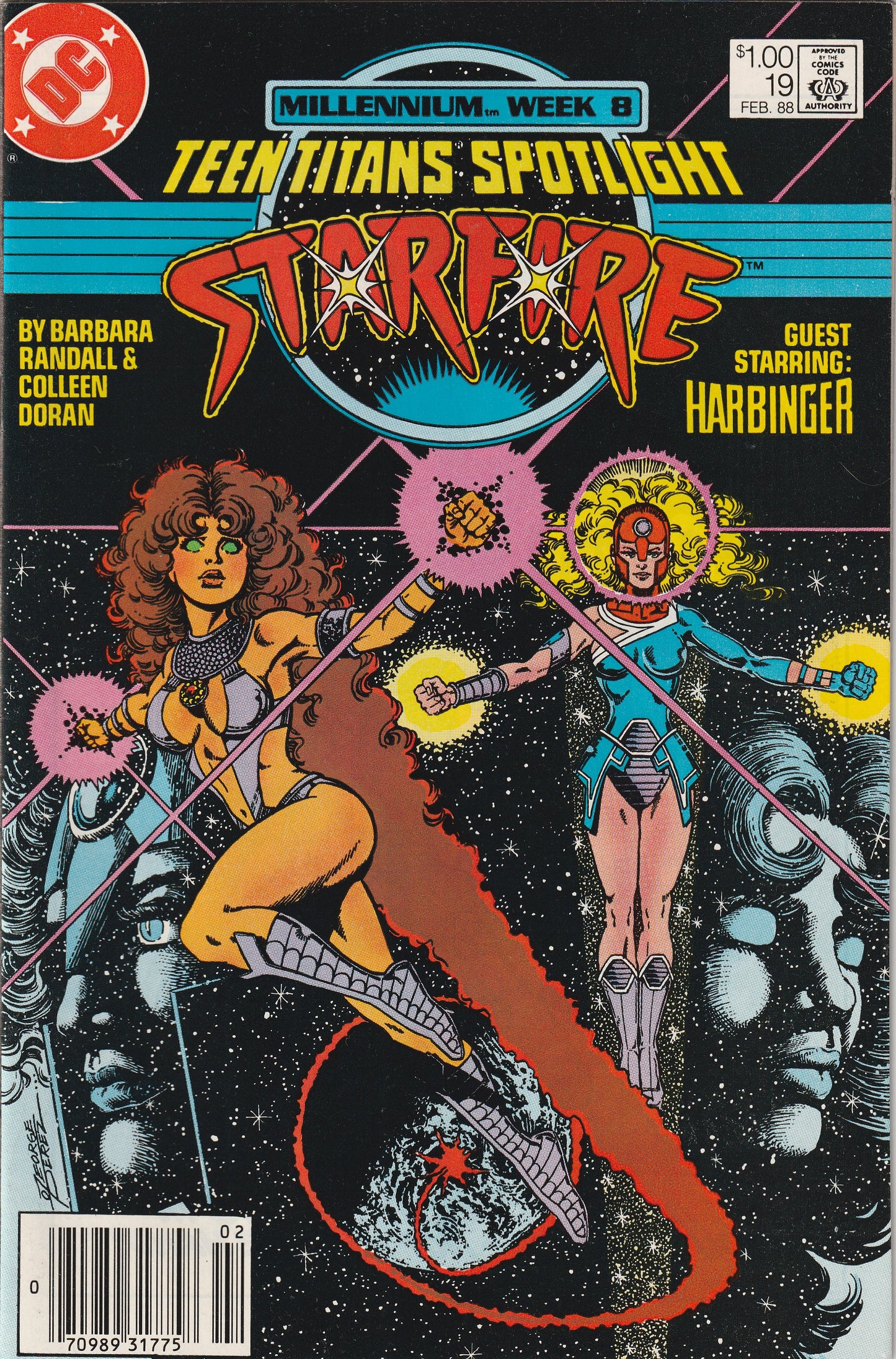 Teen Titans Spotlight #19 (1988) - Starfire - Canadian Price Variant