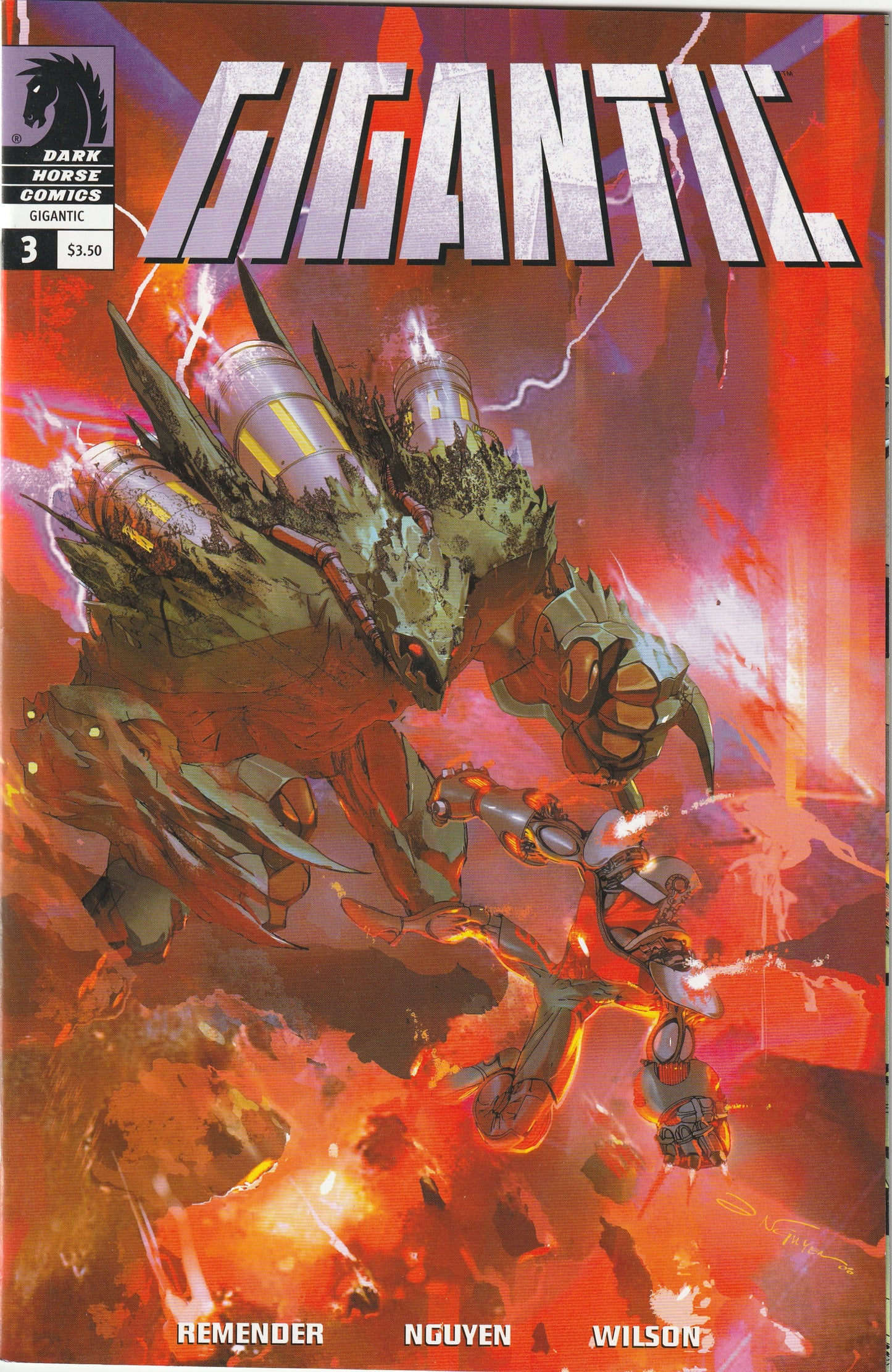 Gigantic (2008-2010) - 5 issue mini series - Rick Remender, Eric Nguyen