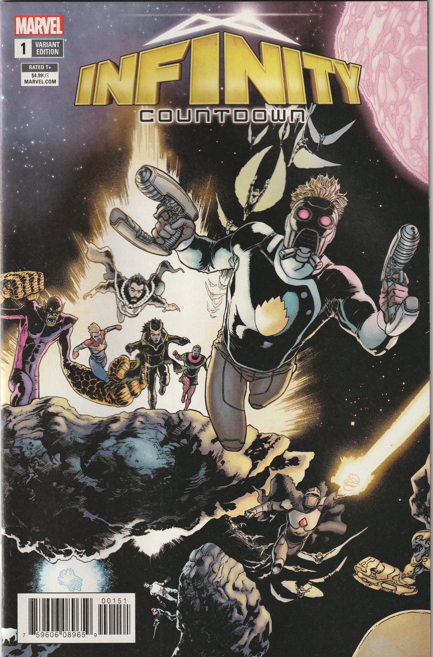Infinity Countdown #1 (2018) - Aaron Kuder Connecting Variant Cover