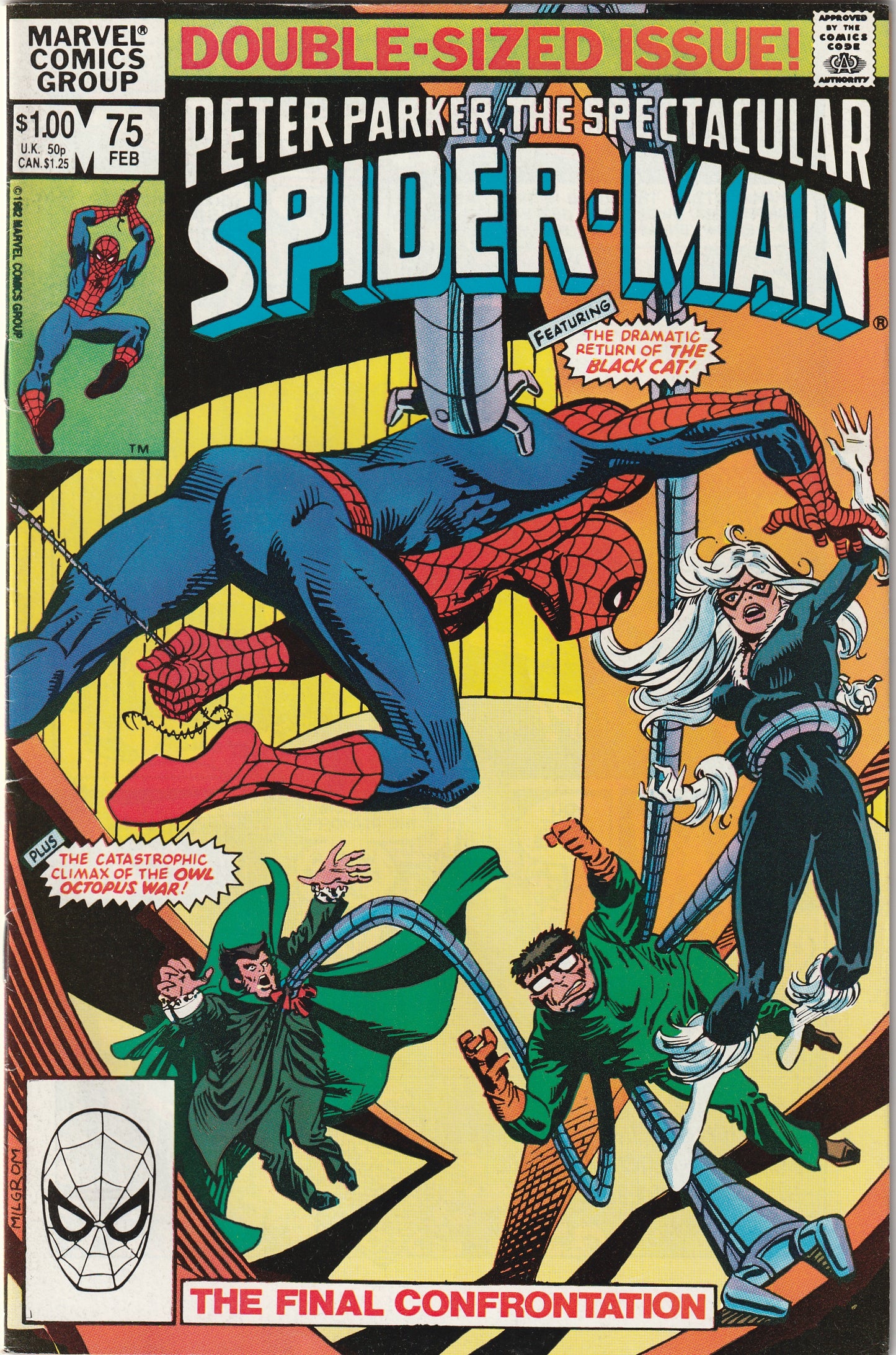 Peter Parker The Spectacular Spider-Man #75 (1983) - Double-sized issue