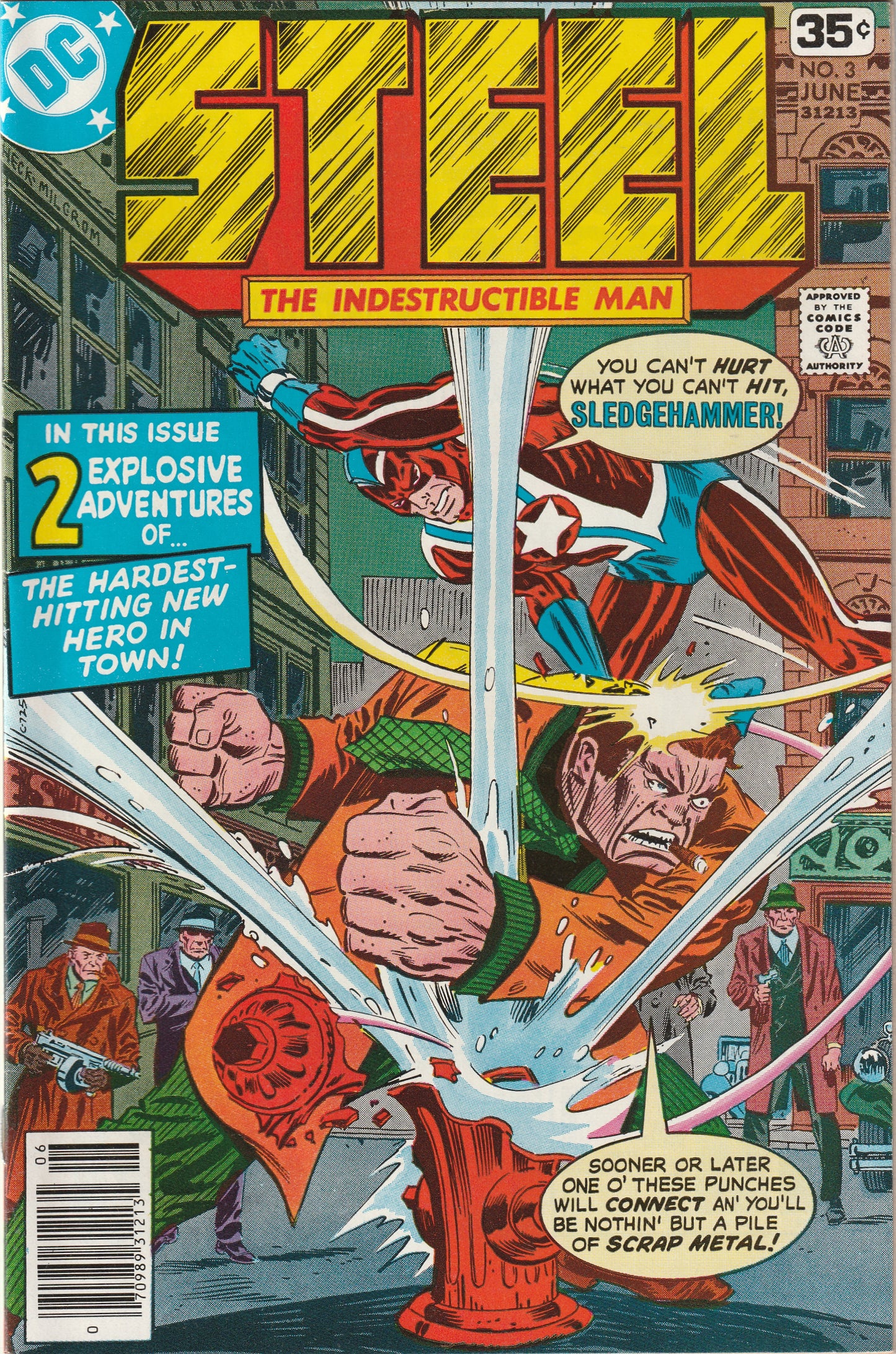 Steel, The Indestructible Man (1978) - Complete 5 issue mini-series