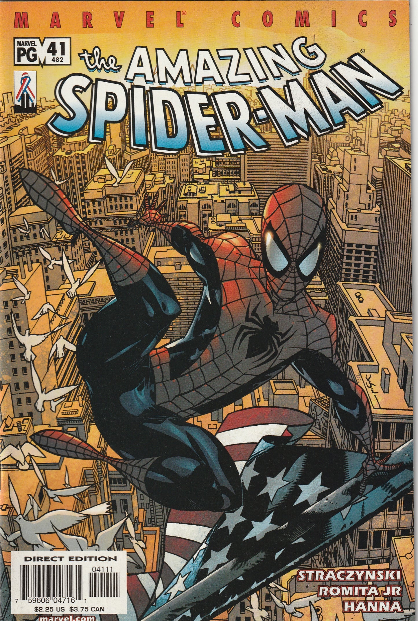 Amazing Spider-Man Vol 2 #41 (#482) (2002) - Doctor Strange Appearance