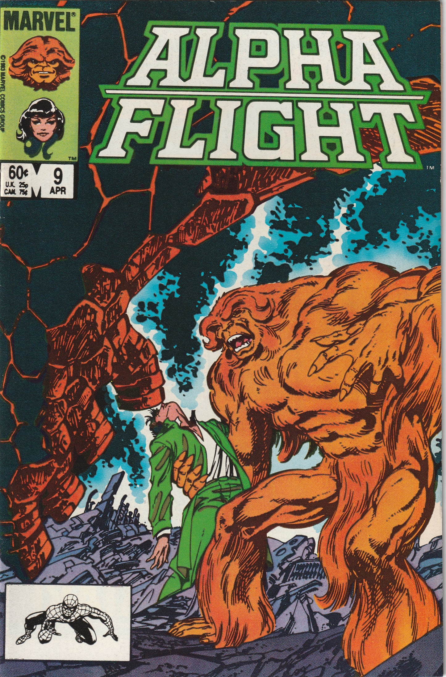 Alpha Flight #9 (1984) - Super-Skrull (Kl'rt) Appearance