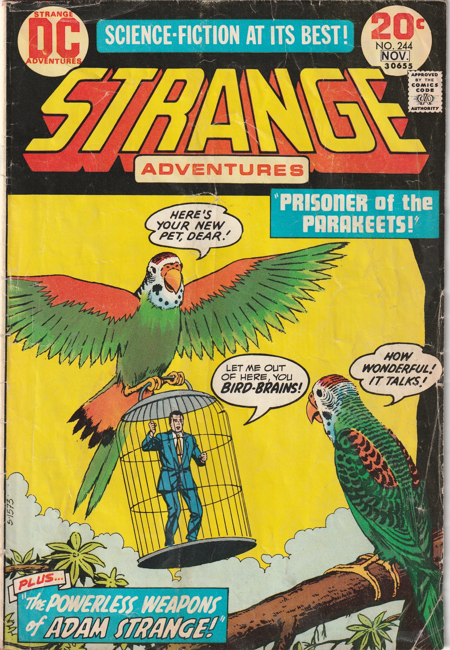 Strange Adventures #244 (1973) - Final issue