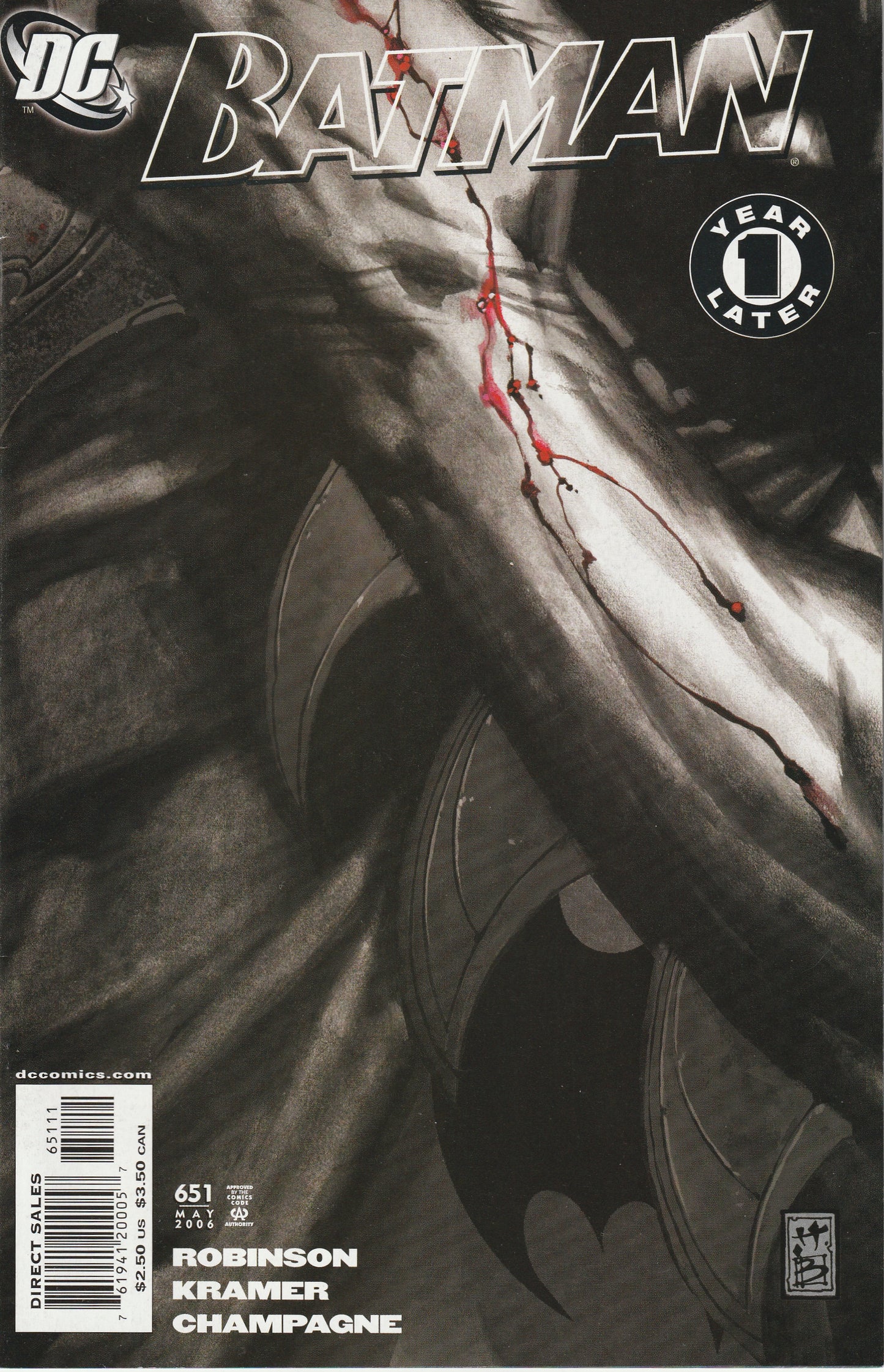 Batman #651 (2006) - One Year Later. Death of Magpie