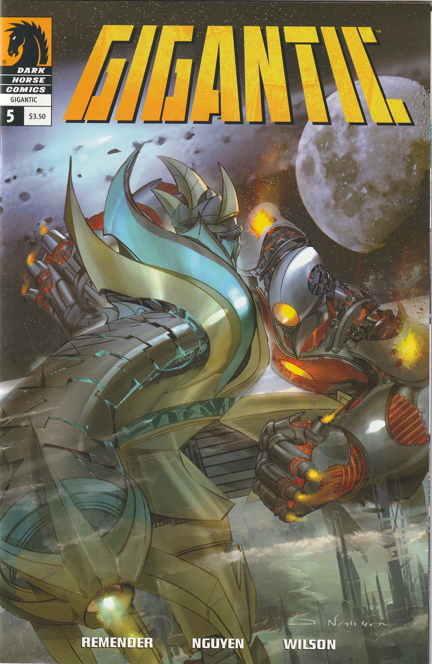 Gigantic (2008-2010) - 5 issue mini series - Rick Remender, Eric Nguyen