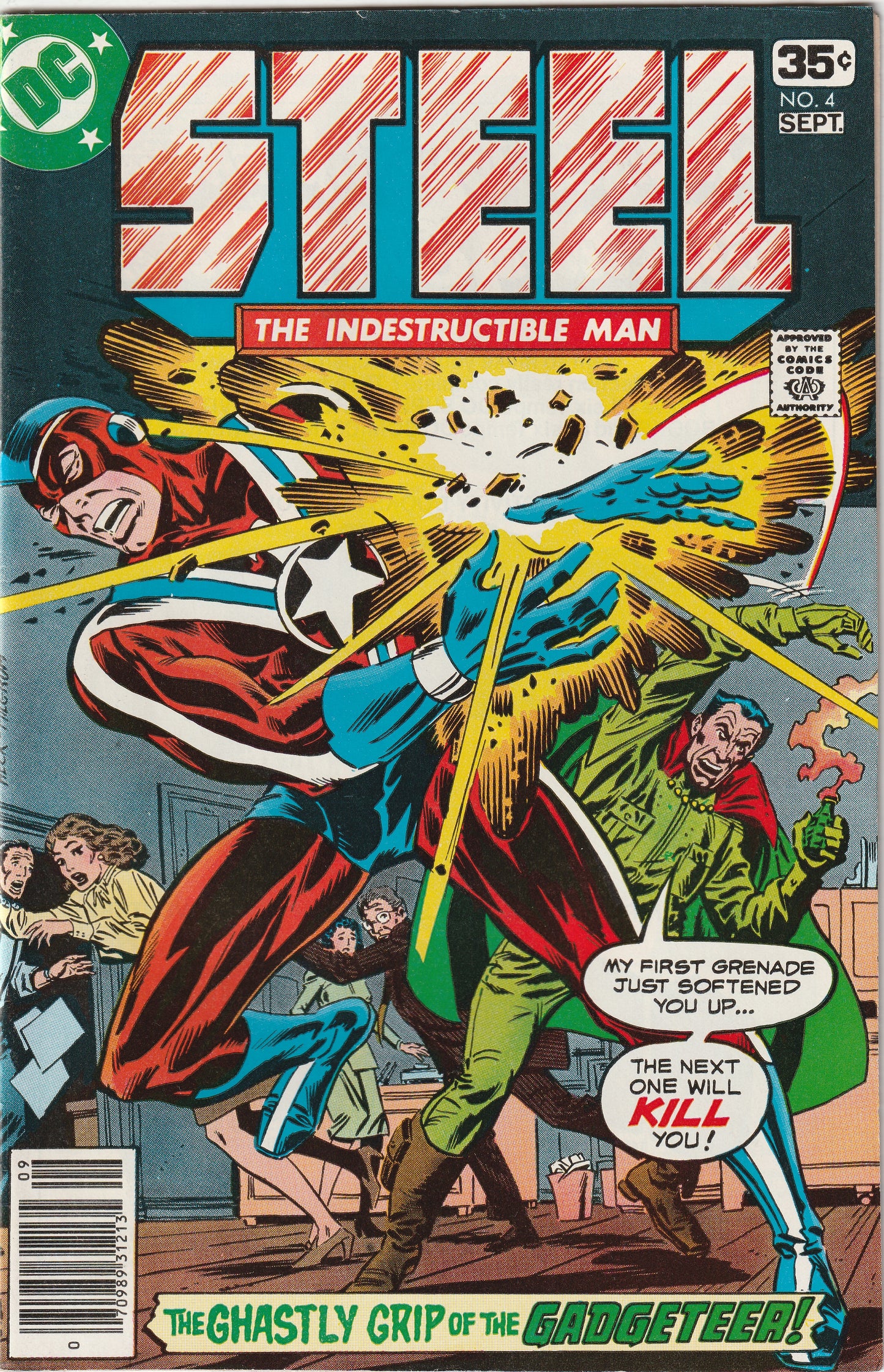 Steel, The Indestructible Man (1978) - Complete 5 issue mini-series