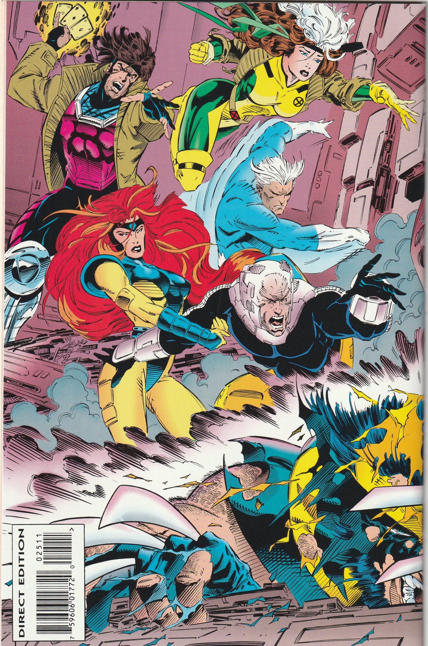 X-Men #25 (1993) - Gambit Hologram, Xavier Mind-Wipes an Enraged Magneto