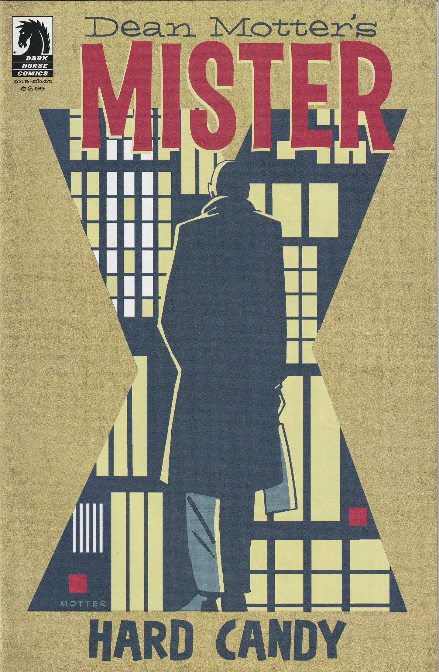 Dean Motter's Mister X - Eviction (2013) - 3 issue mini series + Hard Candy one-shot