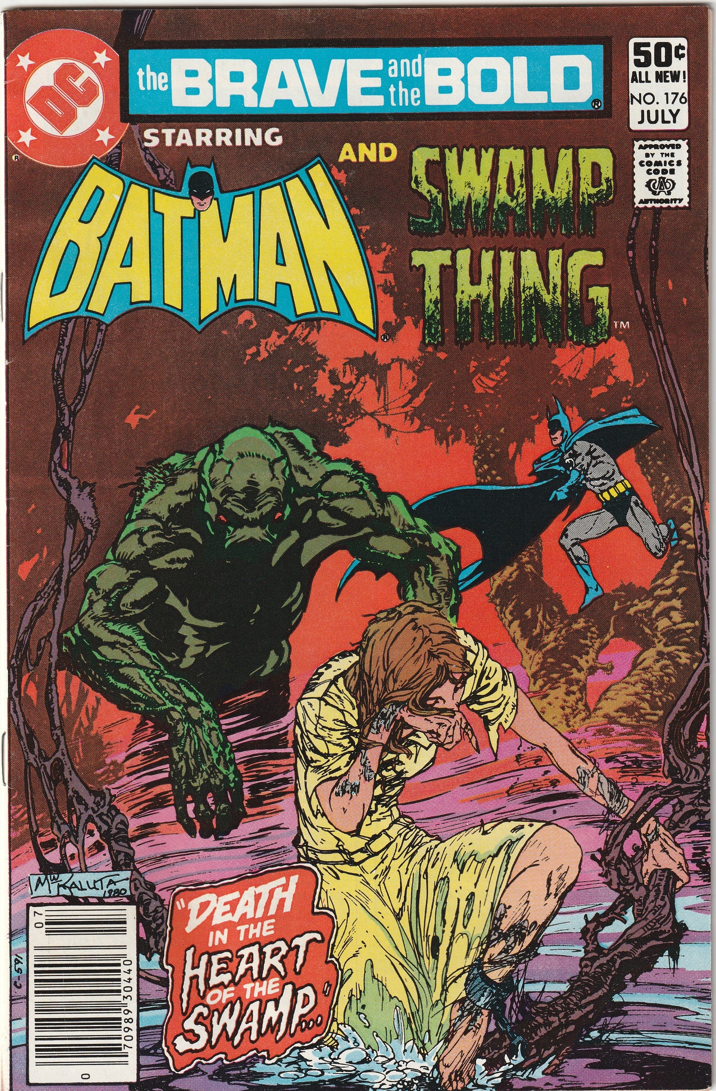 Brave and the Bold #176 (1981) - Batman & Swamp Thing