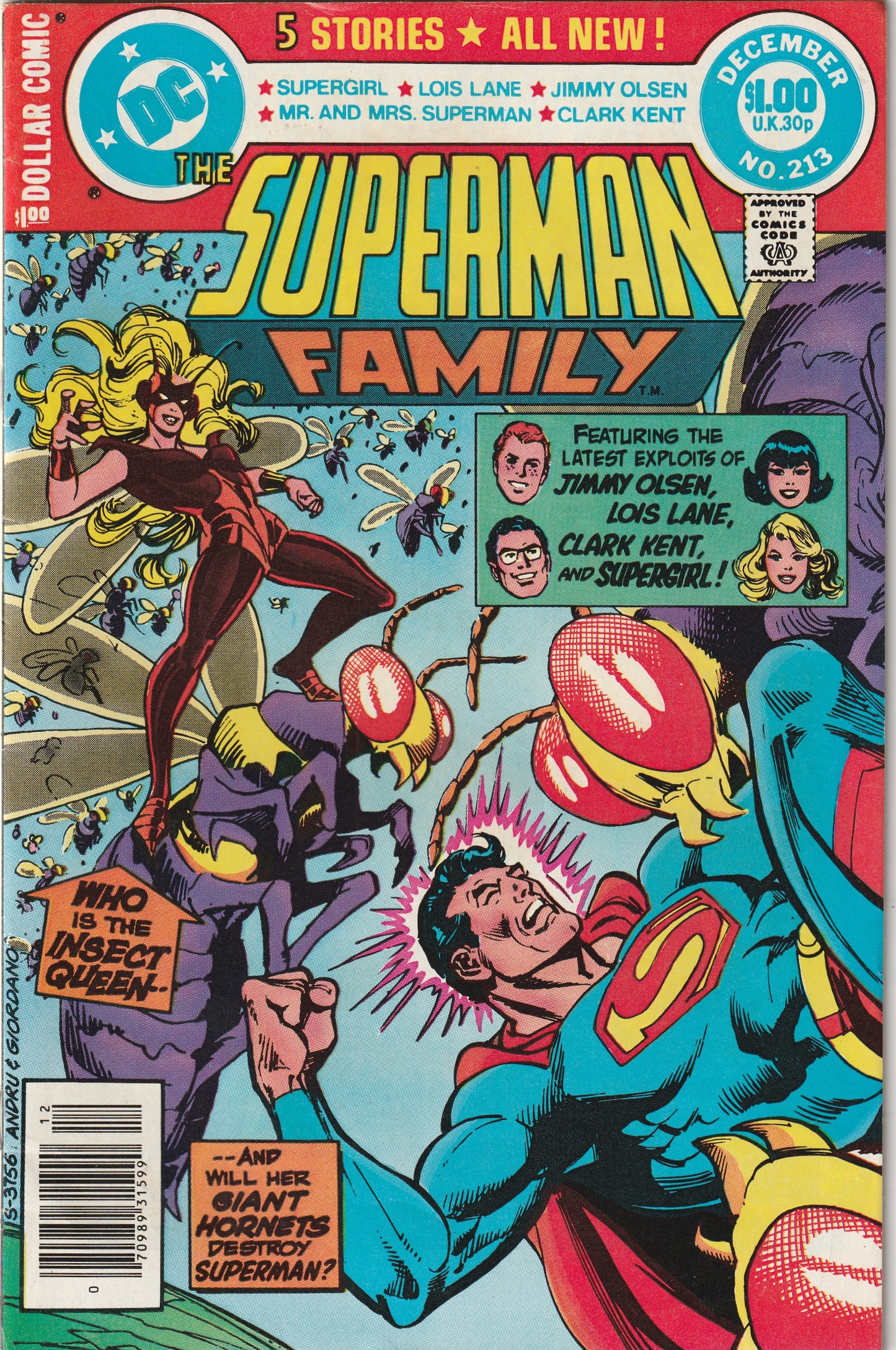 Superman Family #213 (1981) Giant