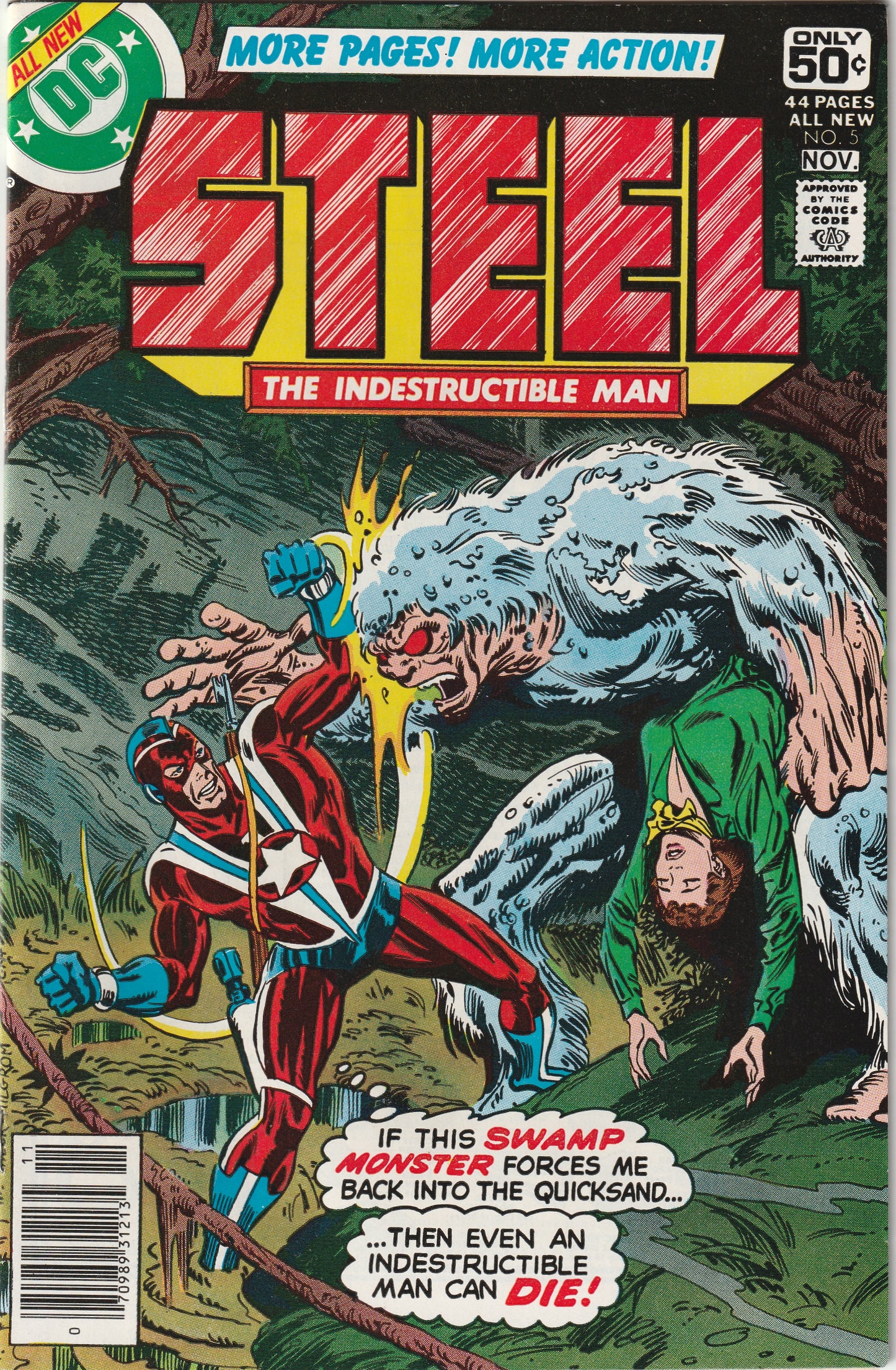 Steel, The Indestructible Man (1978) - Complete 5 issue mini-series