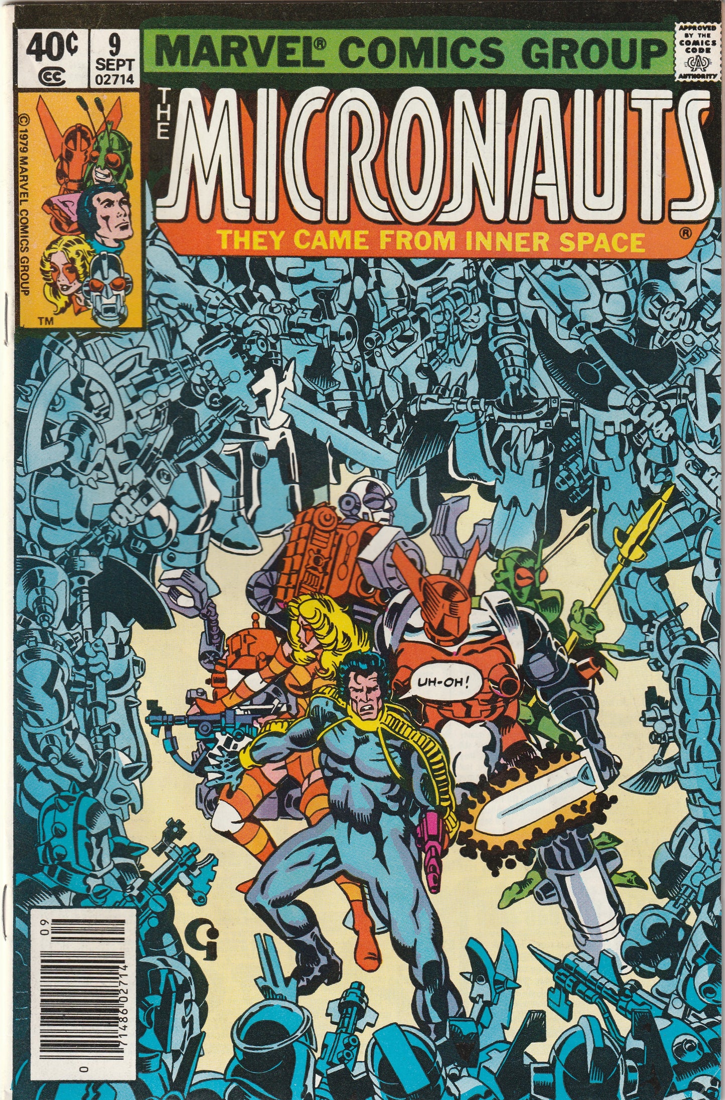 Micronauts #9 (1979)