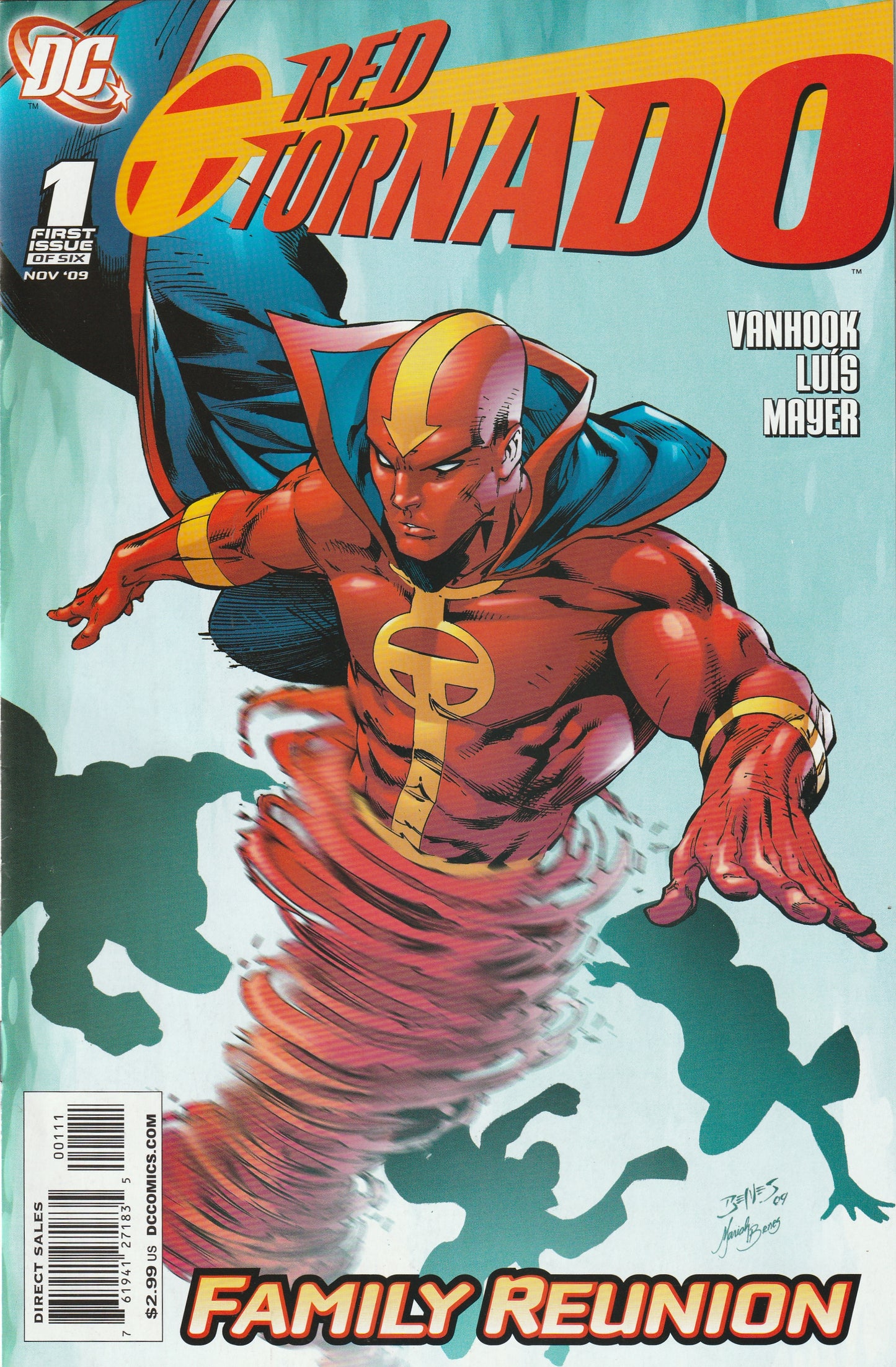 Red Tornado (2009-2010) - Complete 6 issue series