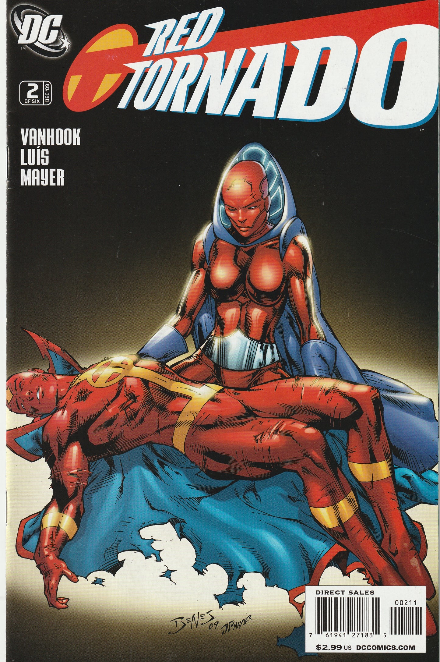 Red Tornado (2009-2010) - Complete 6 issue series