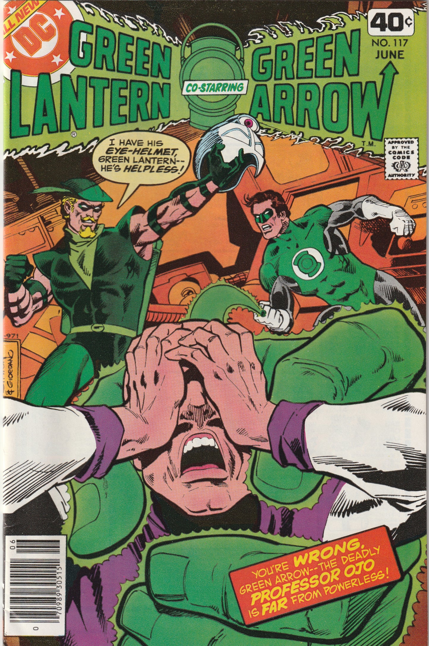 Green Lantern #117 (1979) co-starring Green Arrow