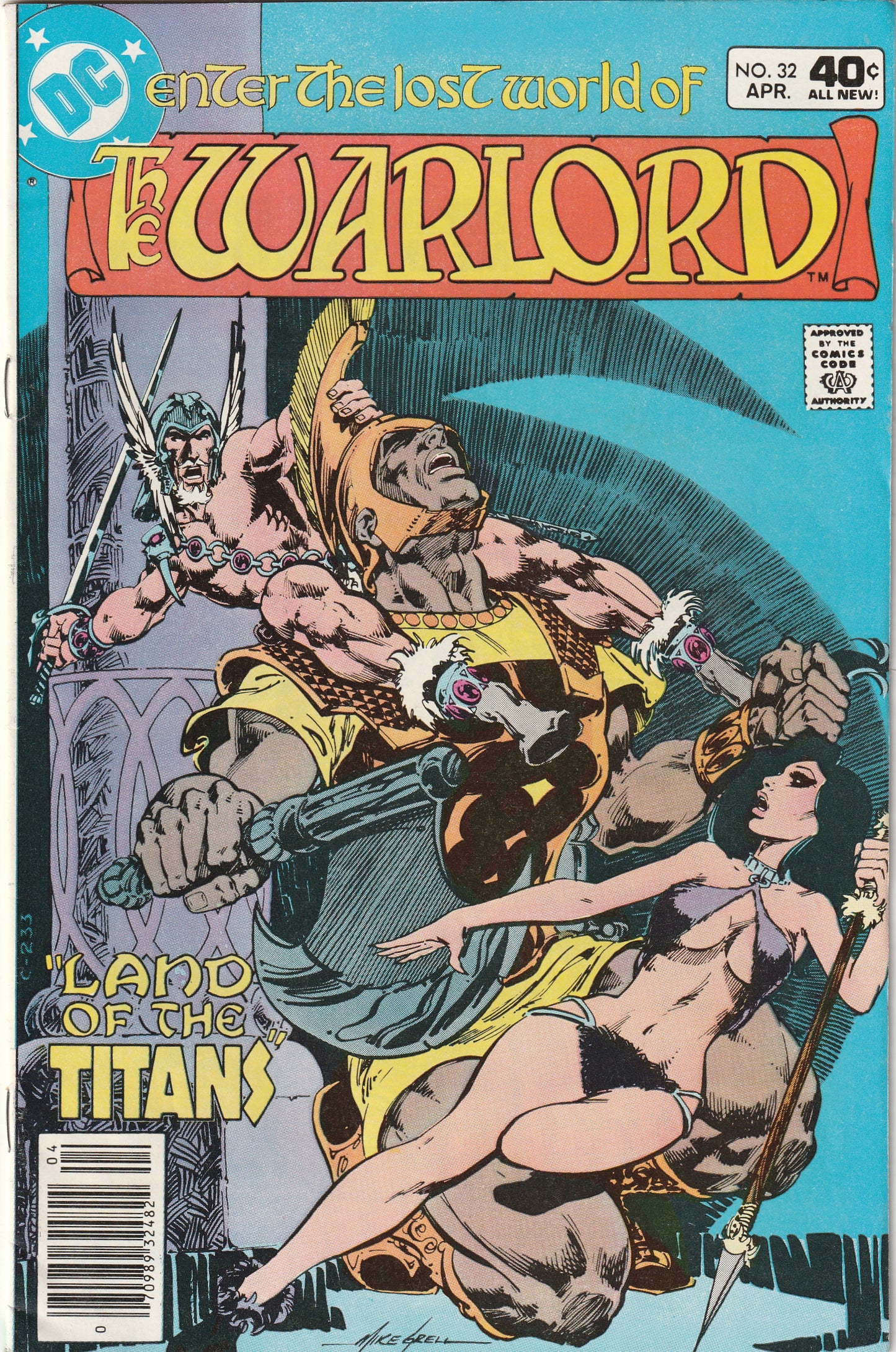 Warlord #32 (1980) - Intro Shakira